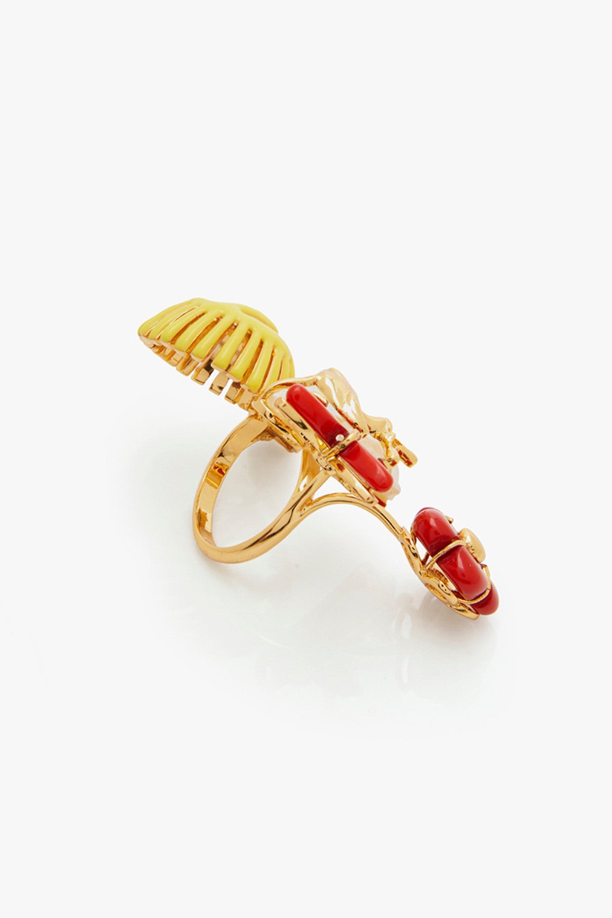 22kt Gold Plated Garden Ring