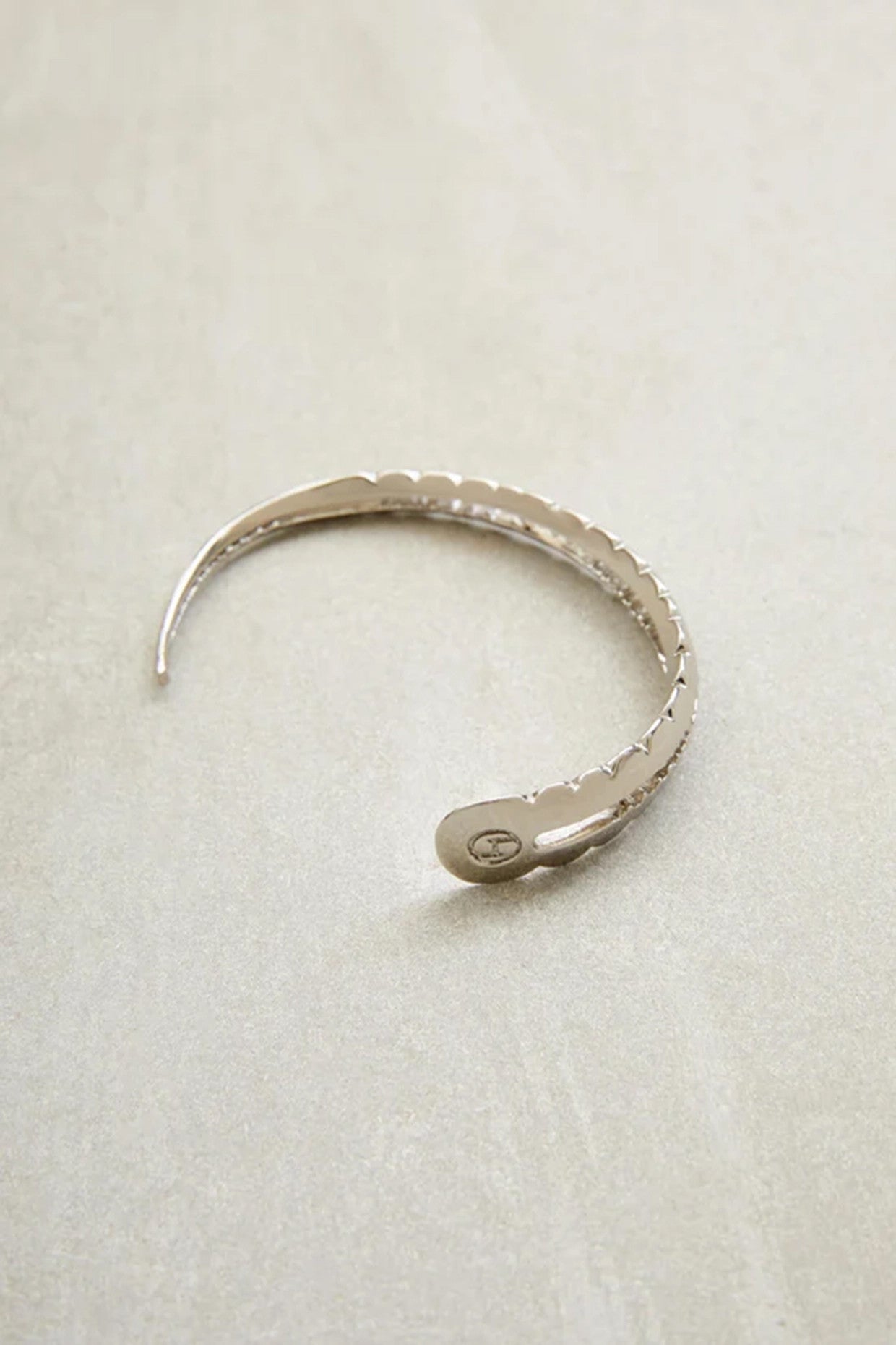 22kt Gunmetal Razor Handcuff