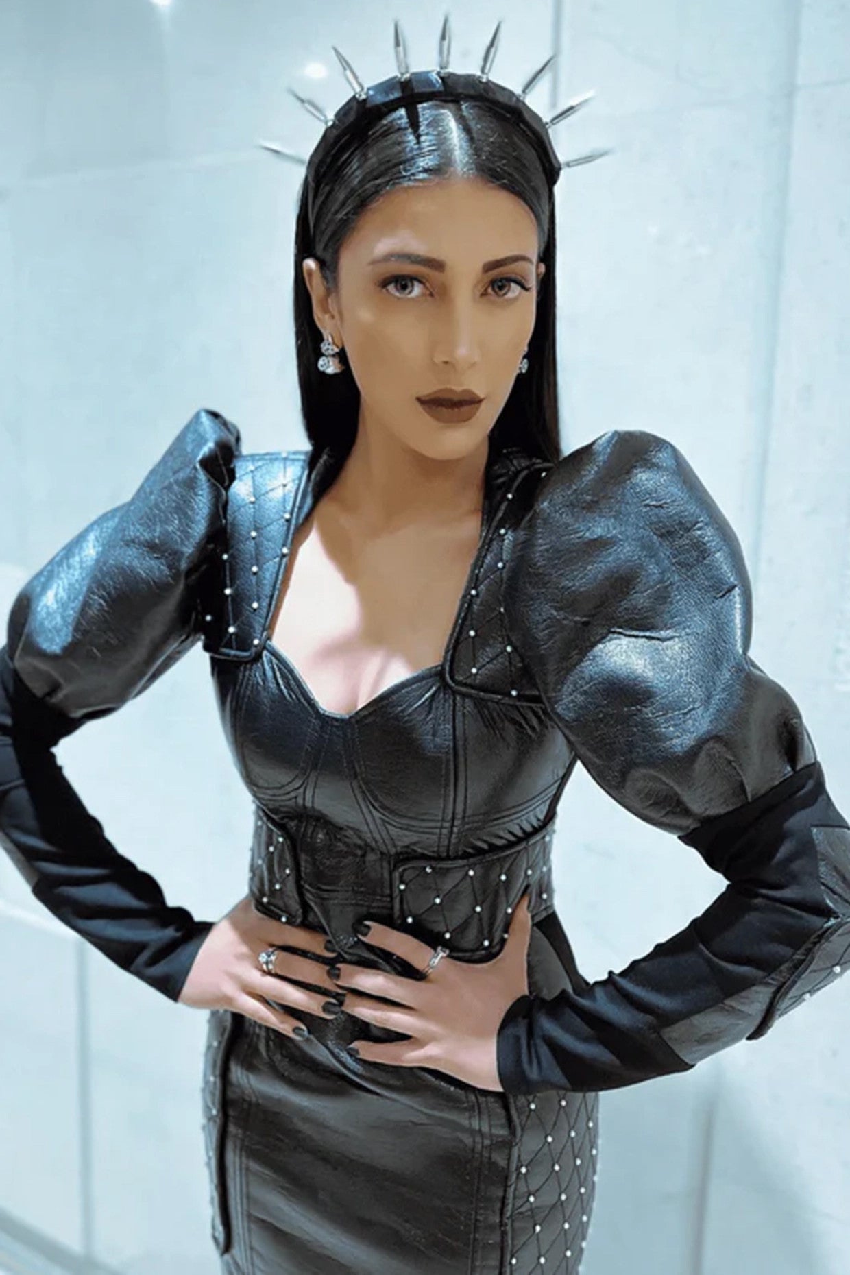 22kt Silver Plated Pearl Drop Earrings