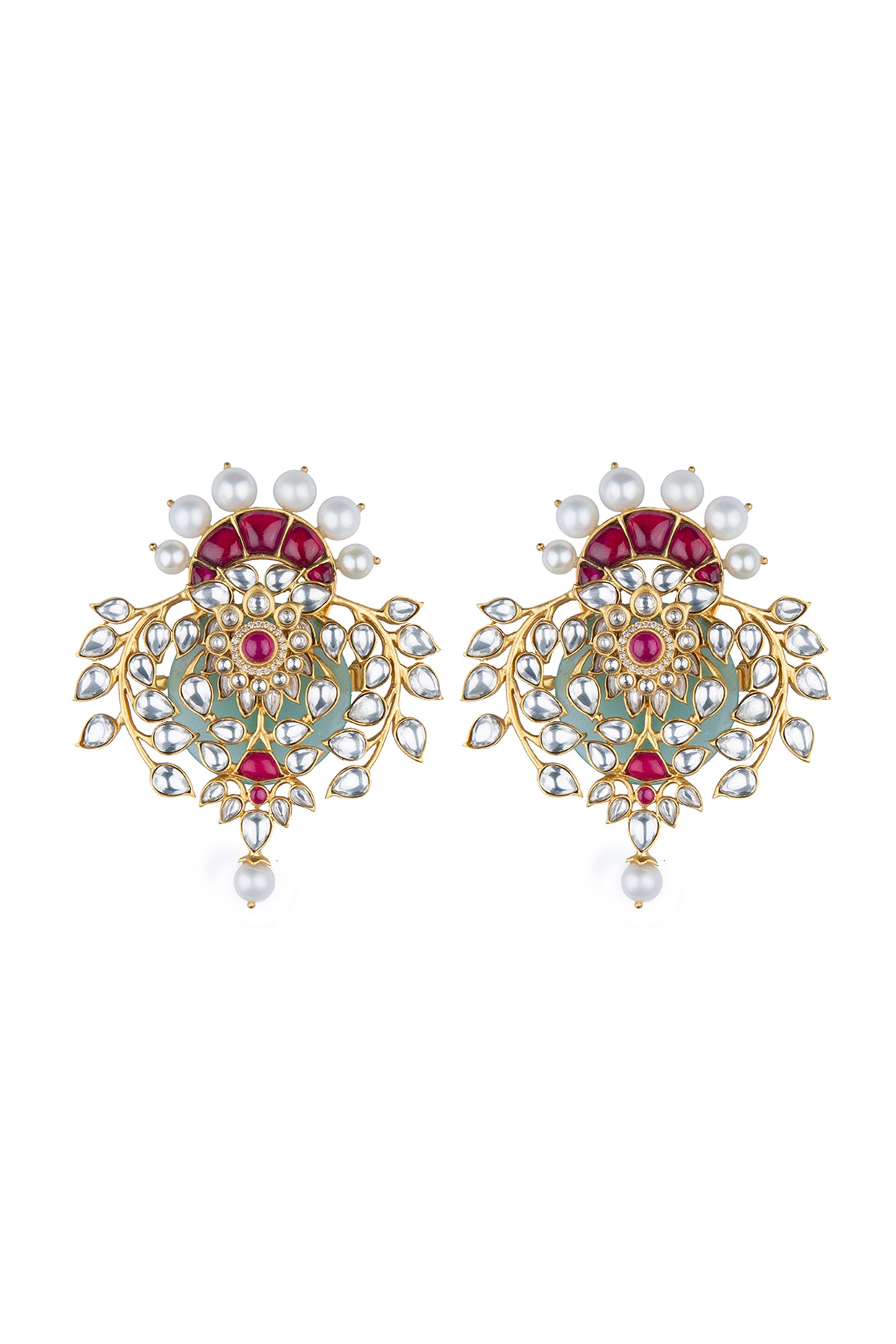 22kt Queen Of Hearts Earrings