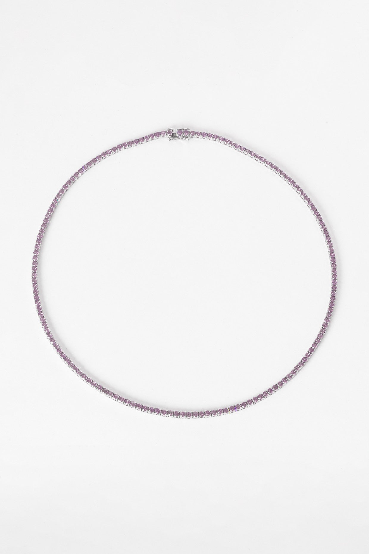 3Mm Tennis Chain-Purple