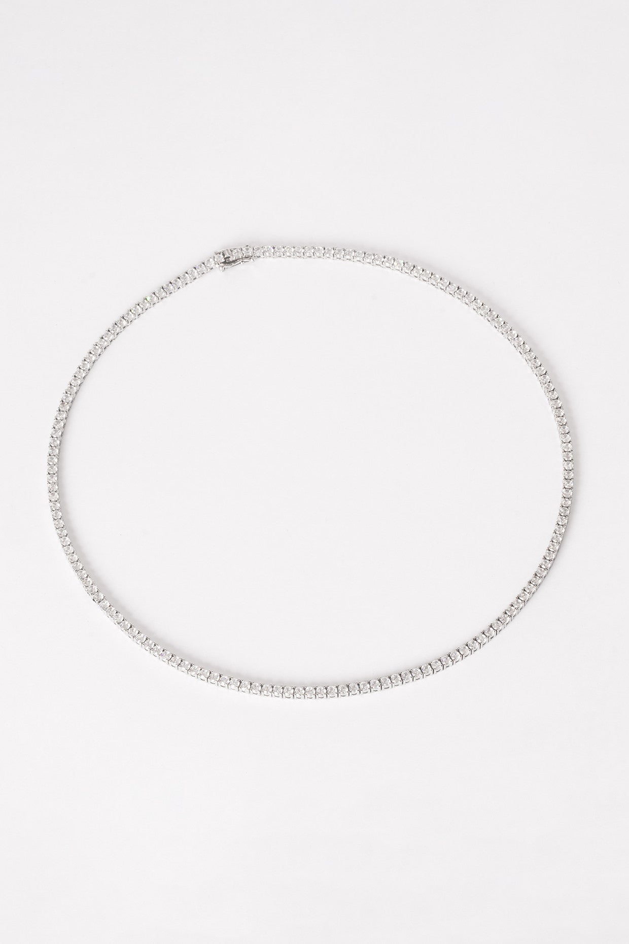 3Mm Tennis Chain-White