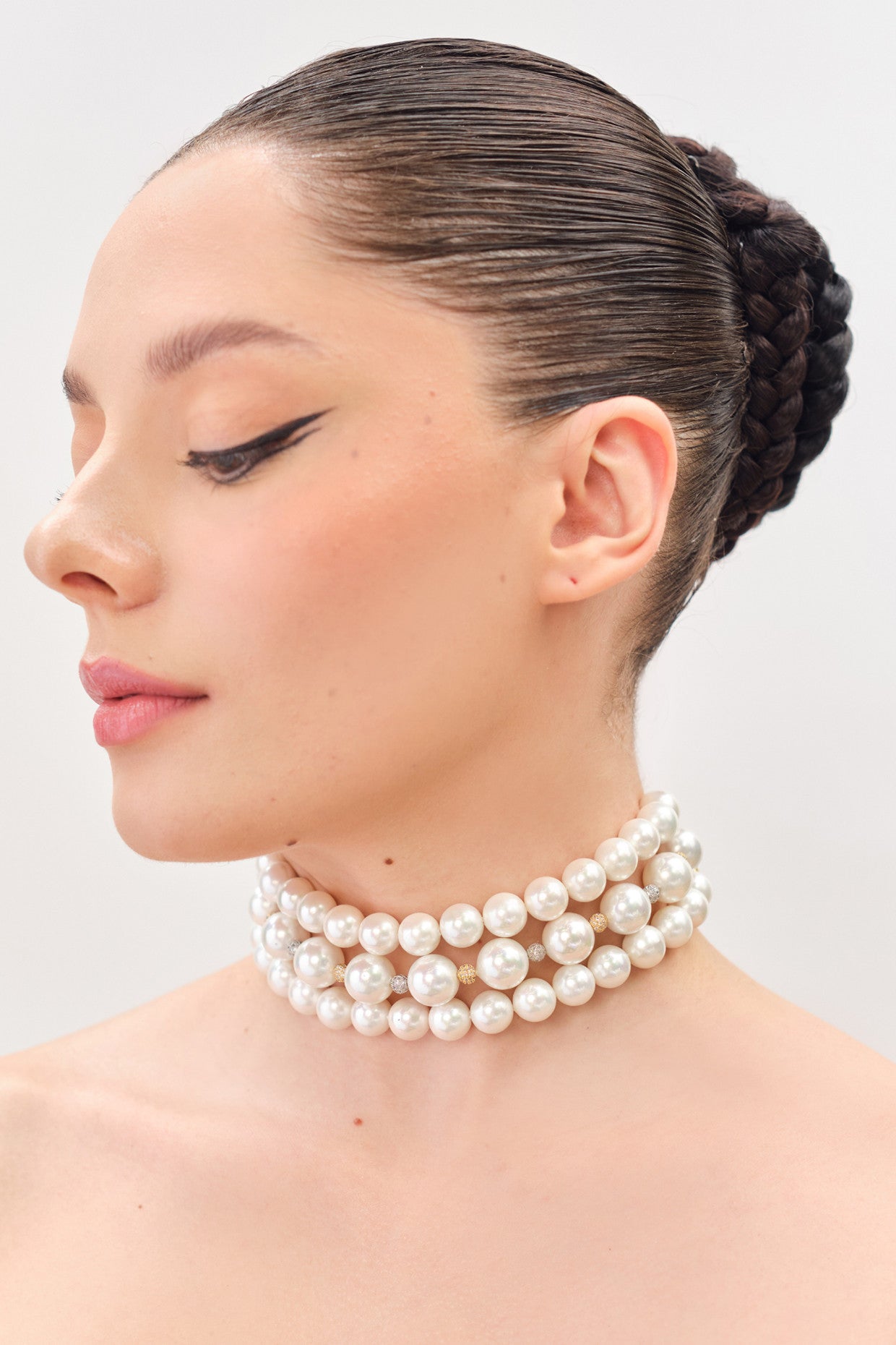 Swarovski Pearl Choker
