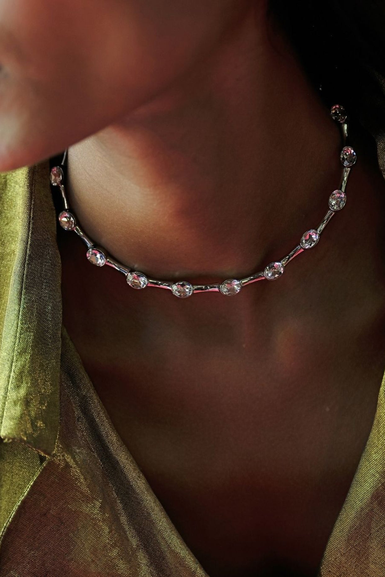 Silver Pulse Necklace