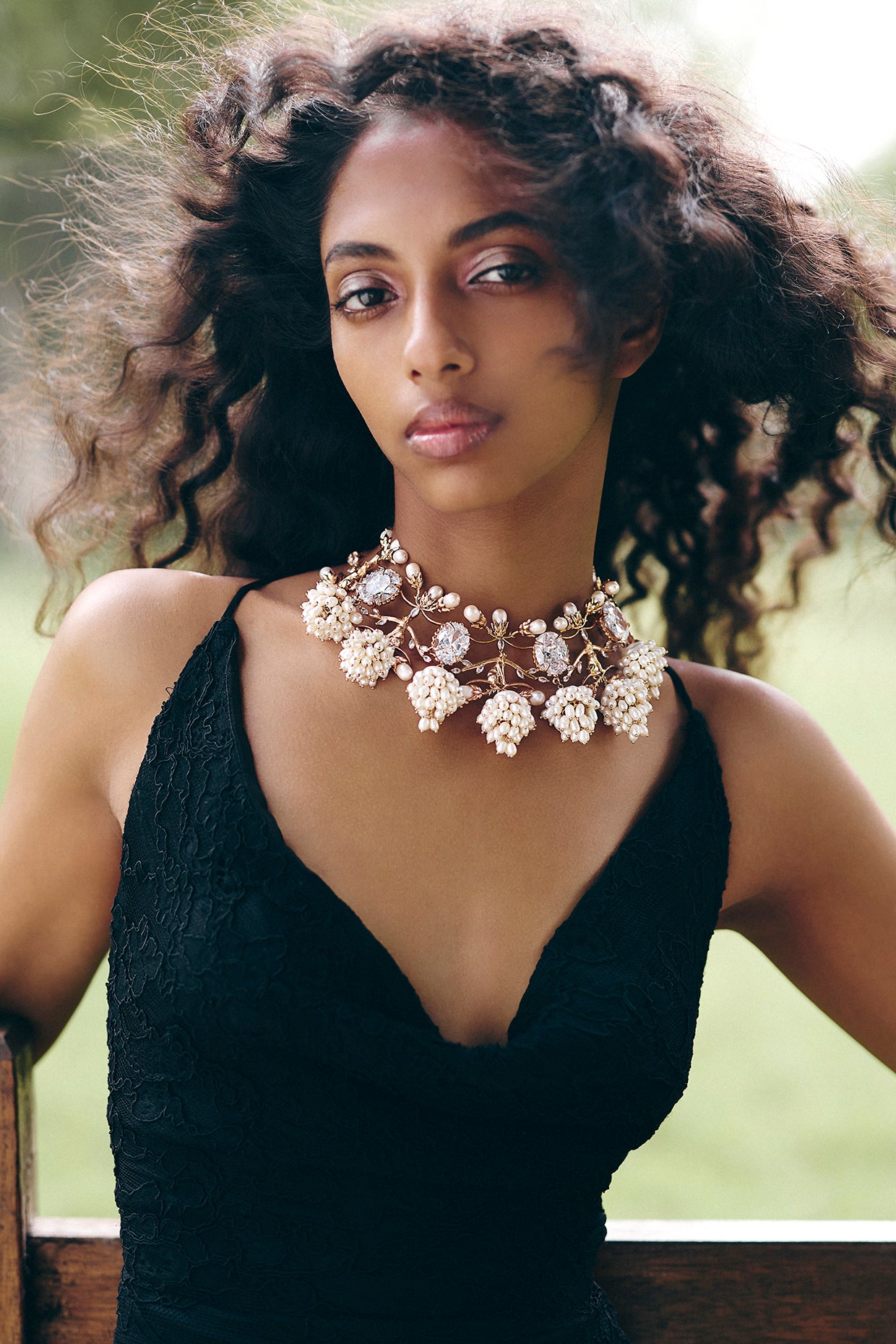 Crown of Pearls Necklace