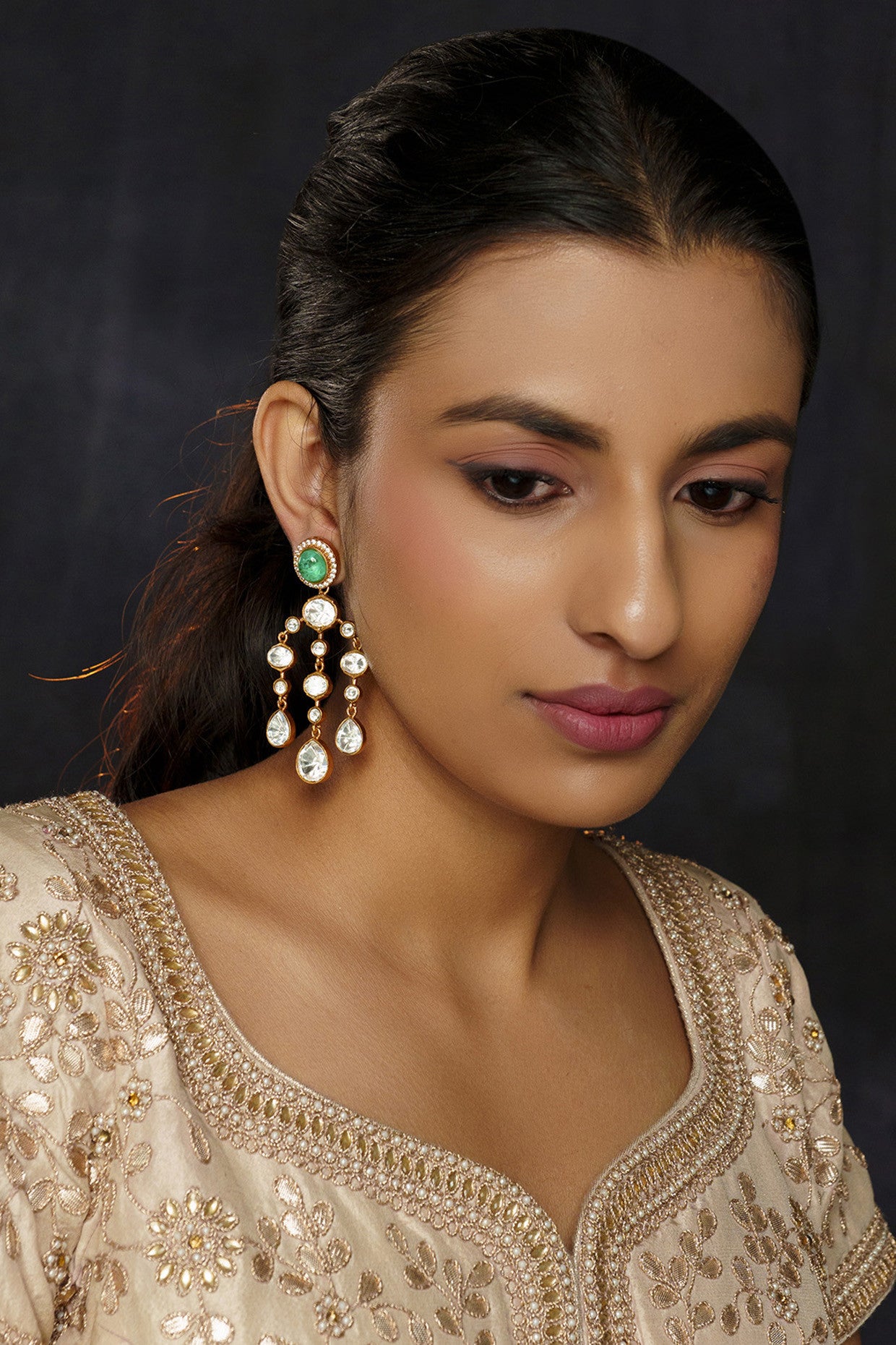 Pritika Moissanite Choker Set