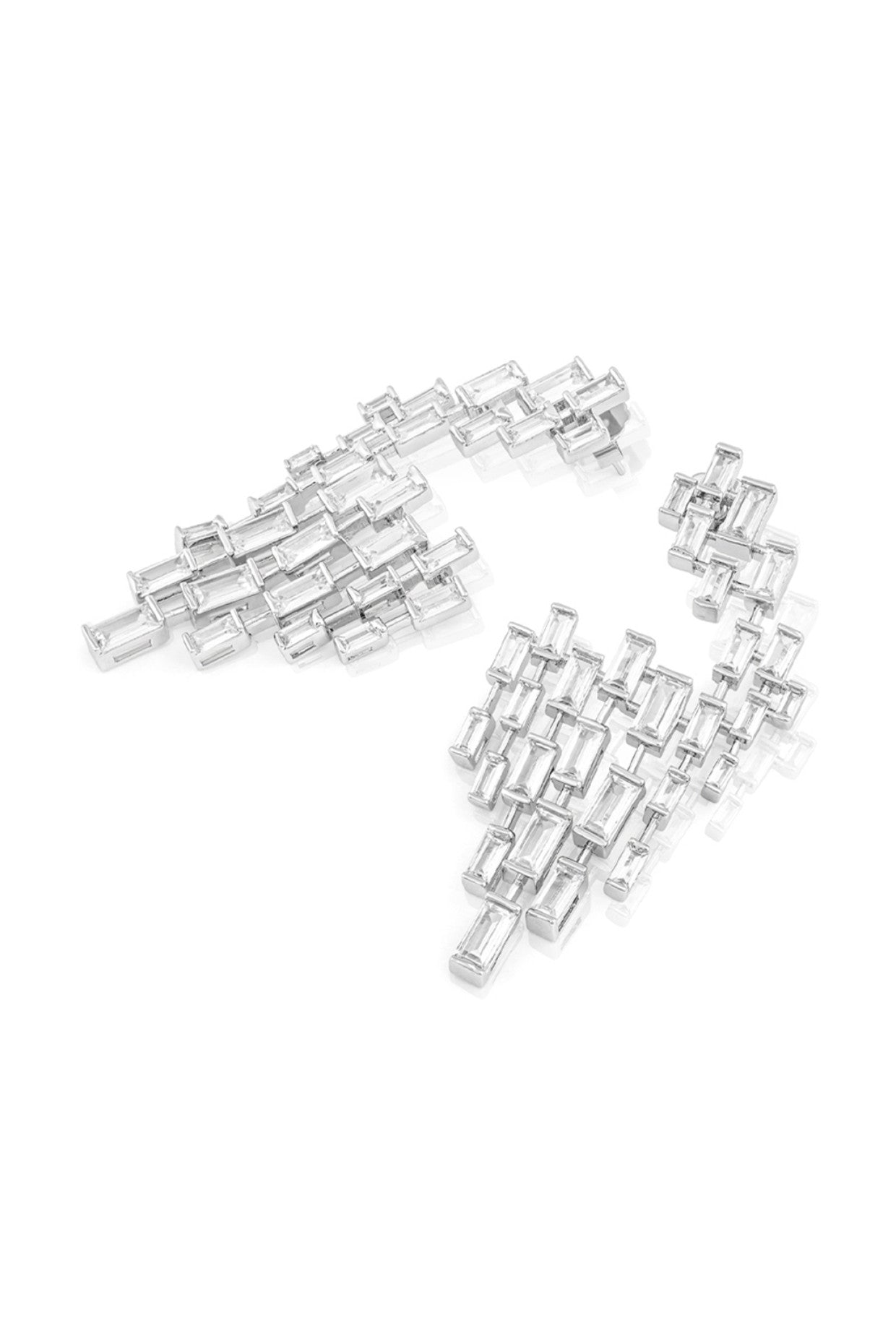 Abstract Chandelier Statement Earrings