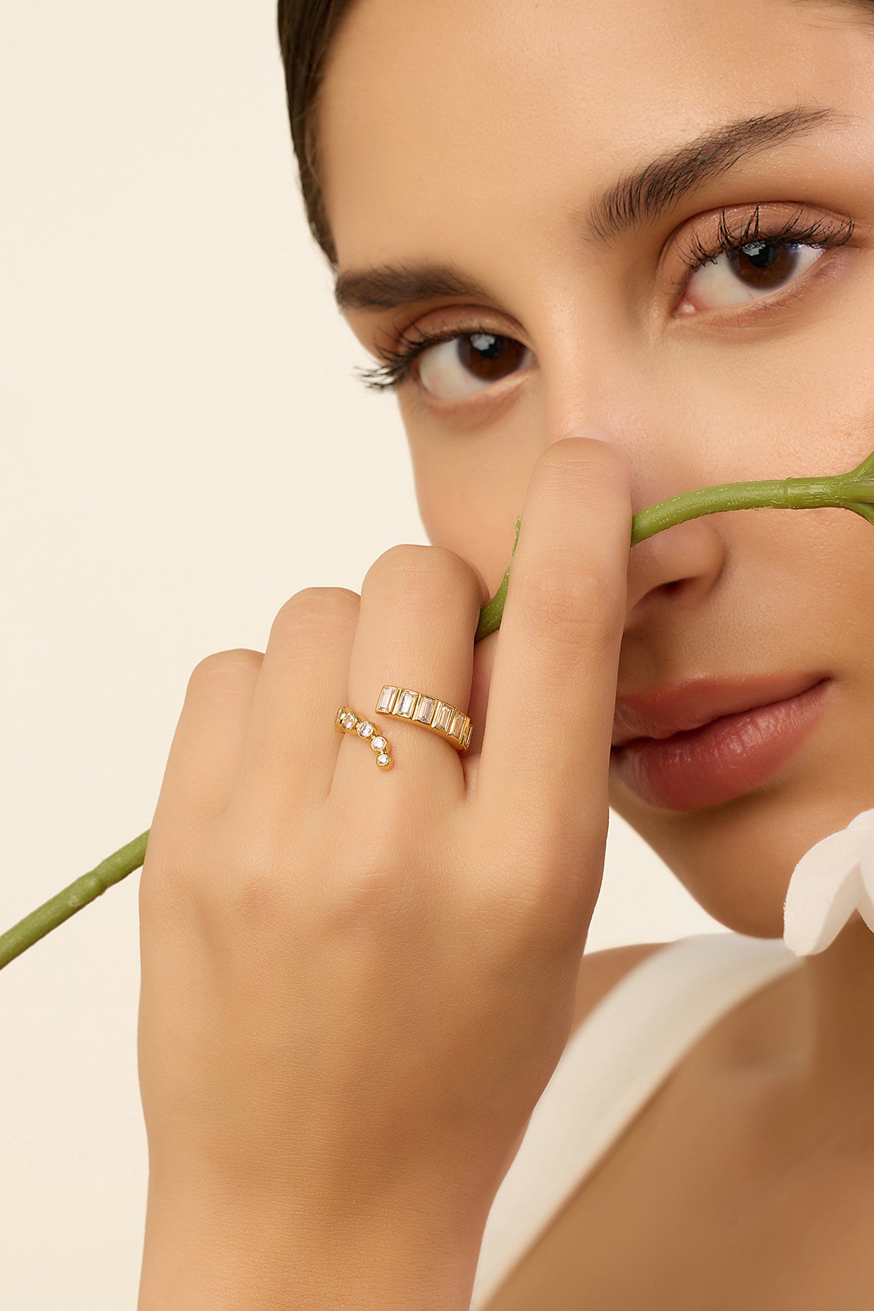 Abstract Stackable Ring