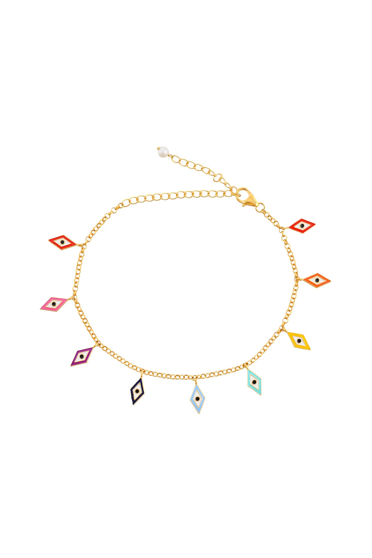 Aliki Evil Eye Anklet