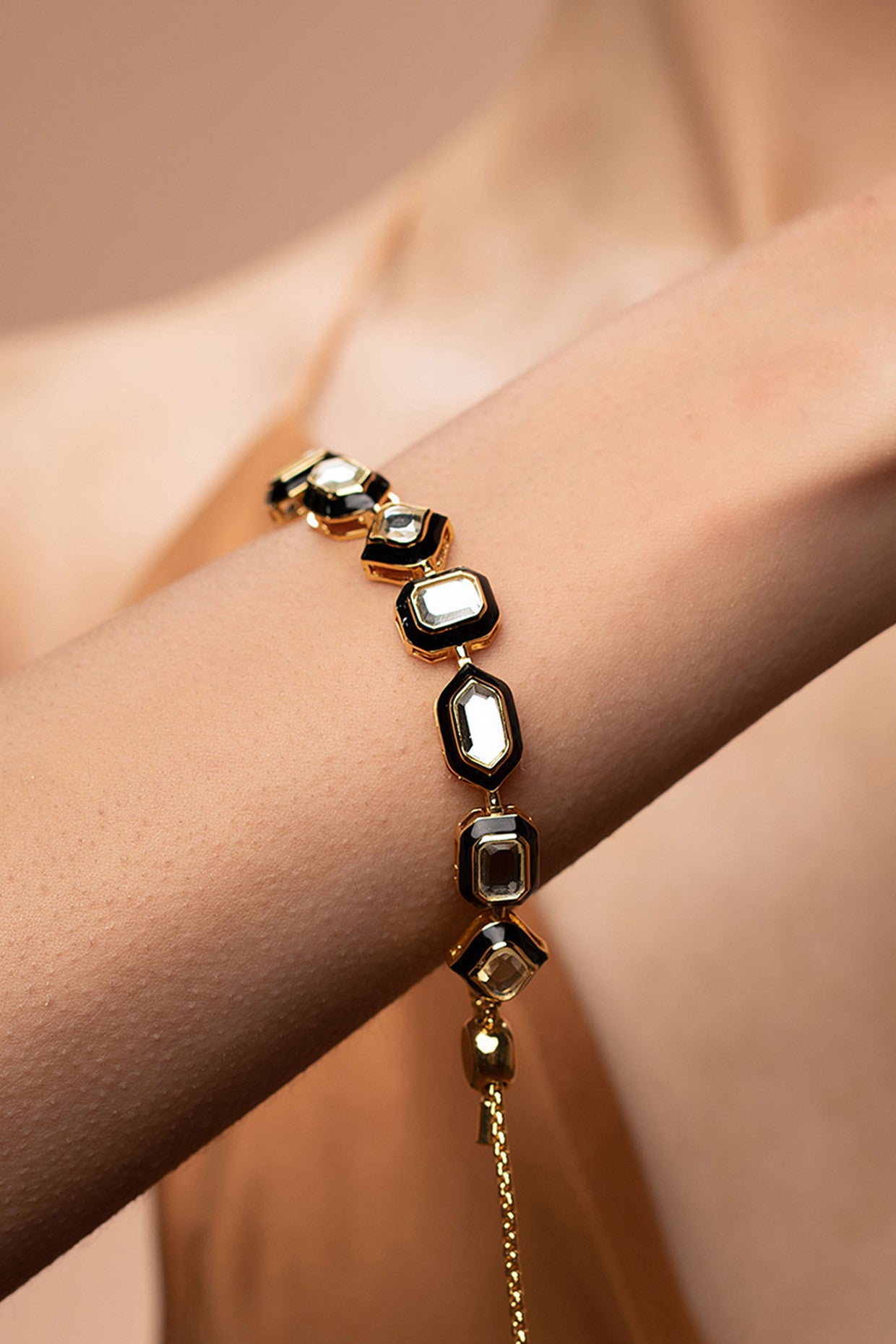 Amina Mirror Chain Bracelet