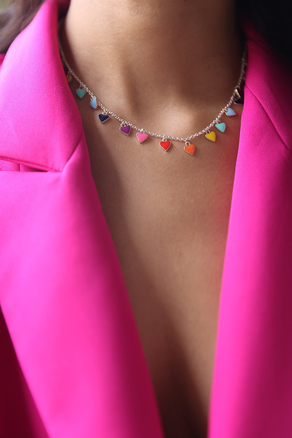 Aroha Pop Heart Necklace