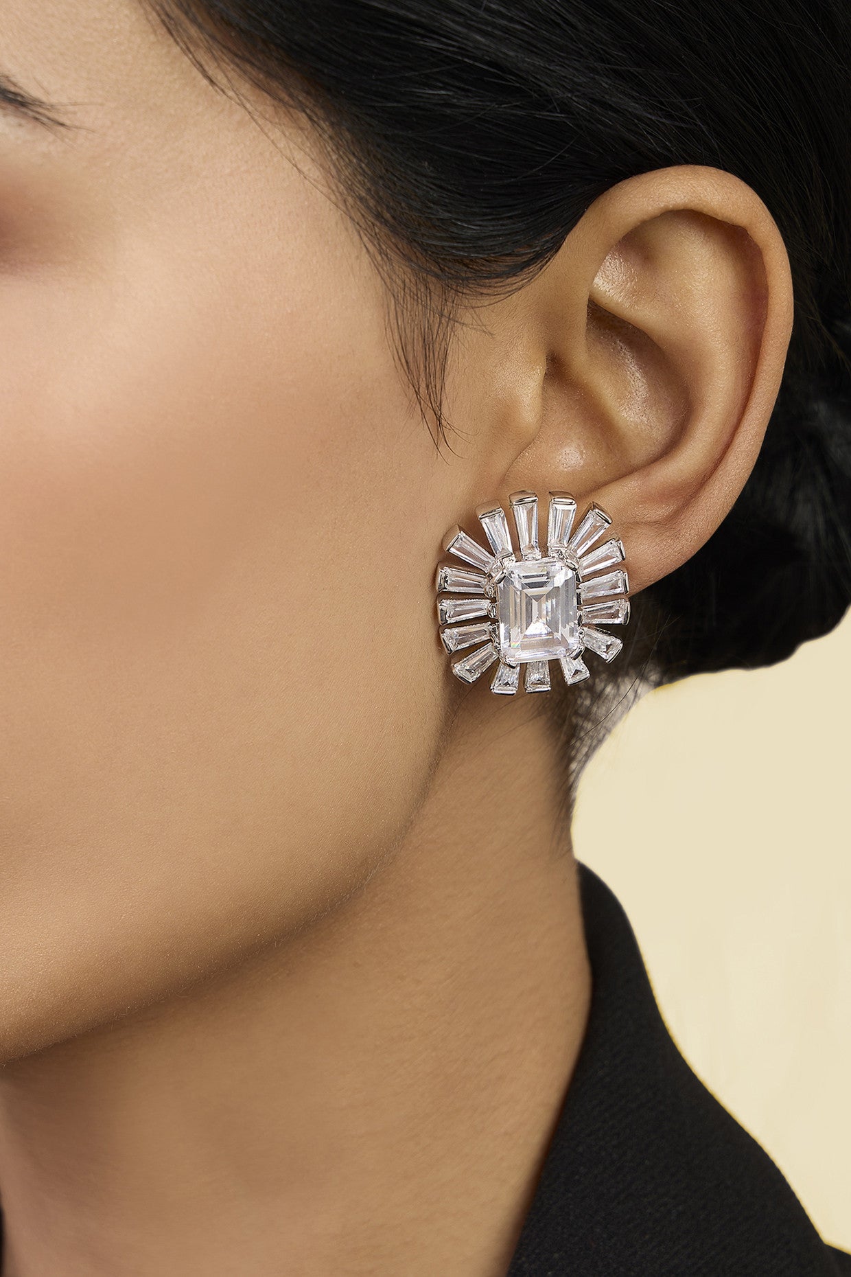 Art Deco Statement Studs