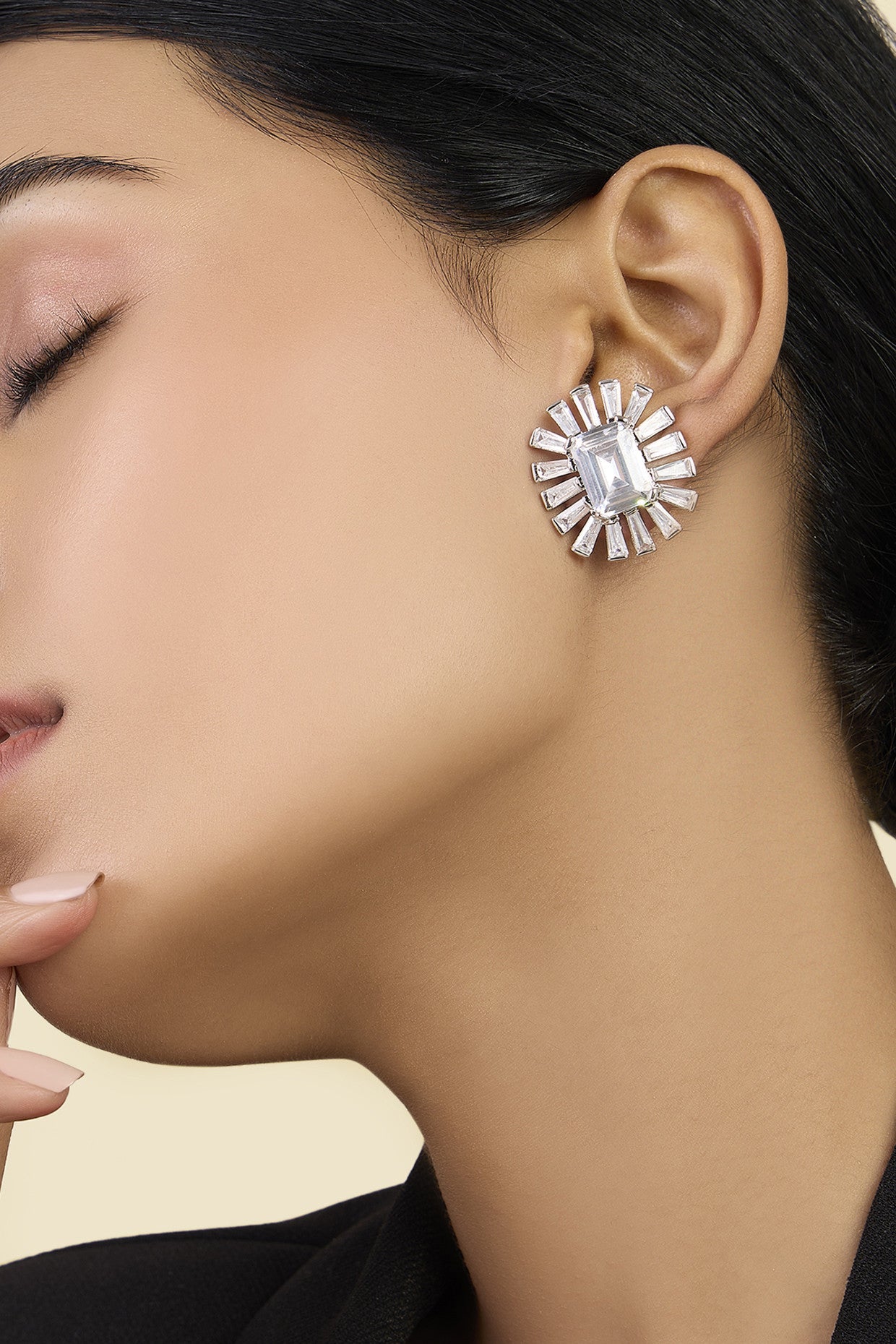 Art Deco Statement Studs