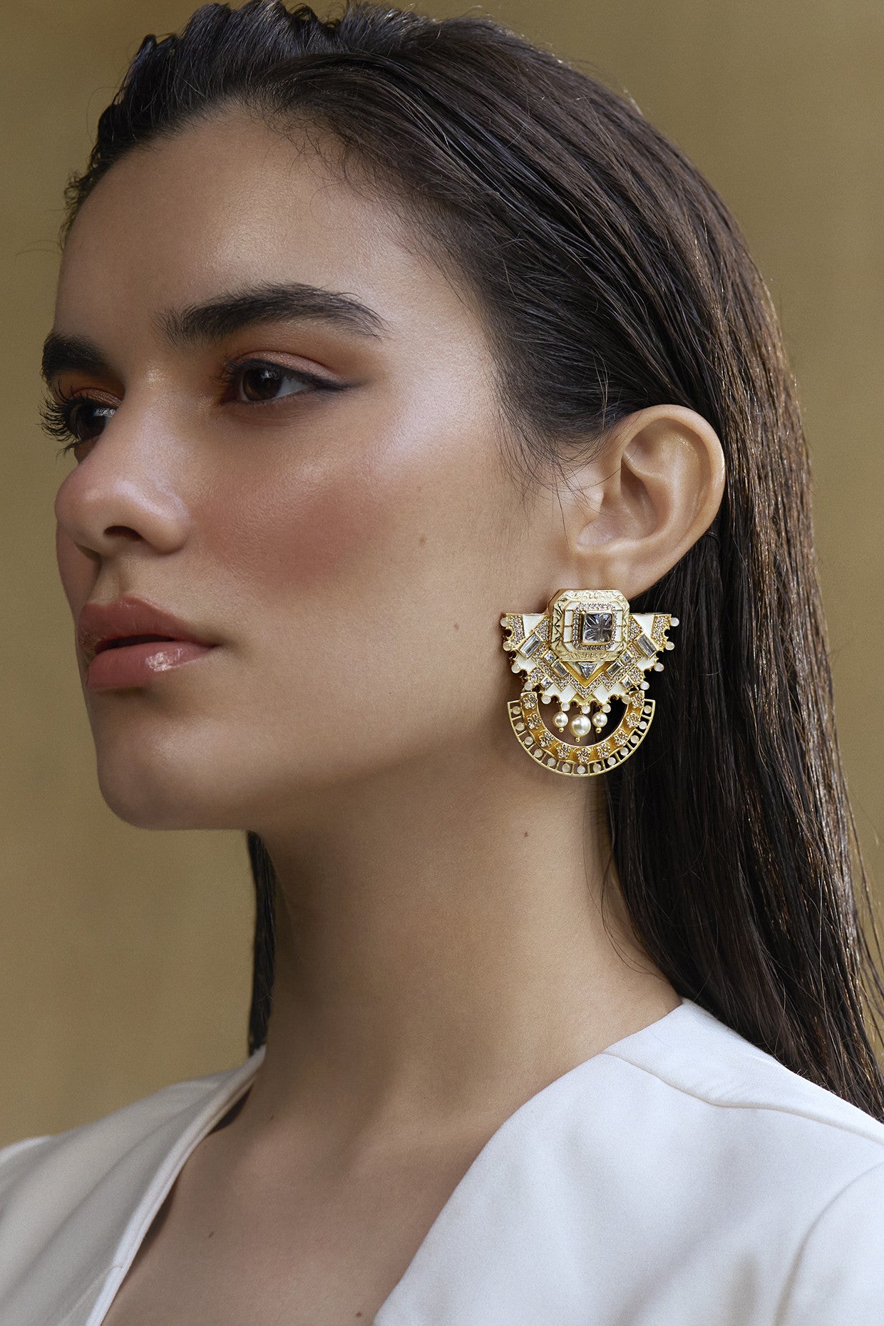 22kt Gold Plated Amelia Majestic Earrings