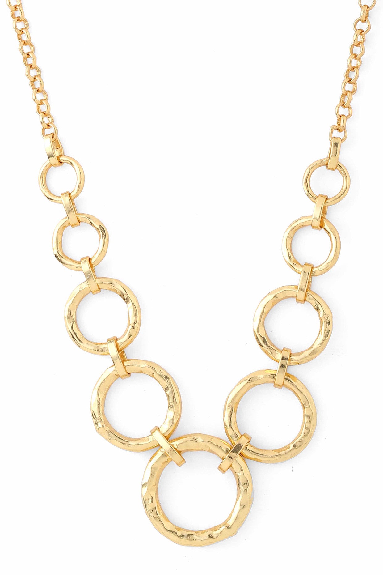 22kt Gold Plated Blue Evil Eye Necklace