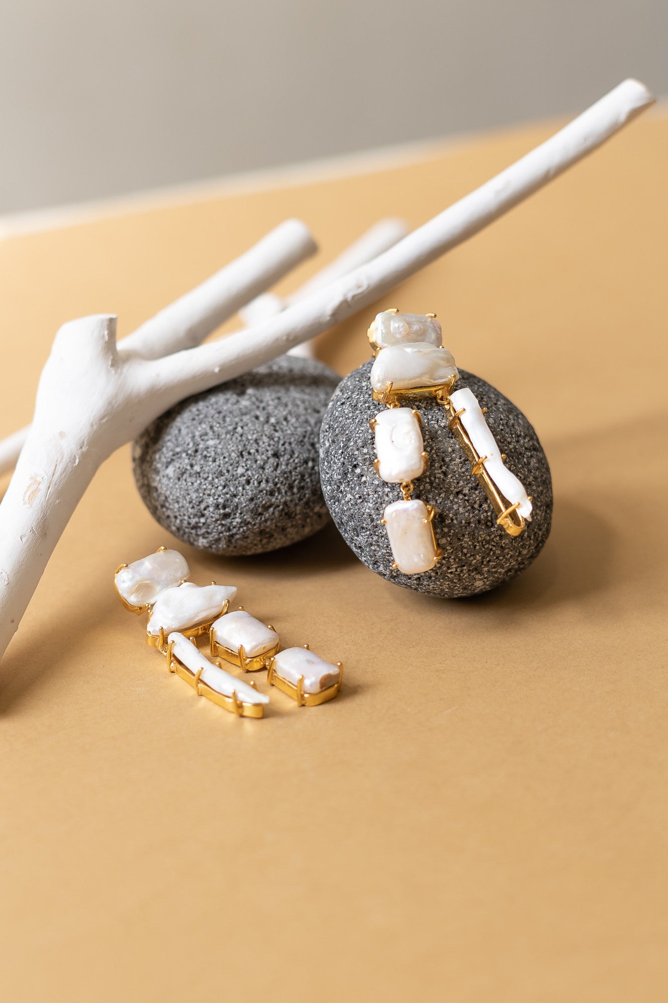 Gold Plated Heart Earrings