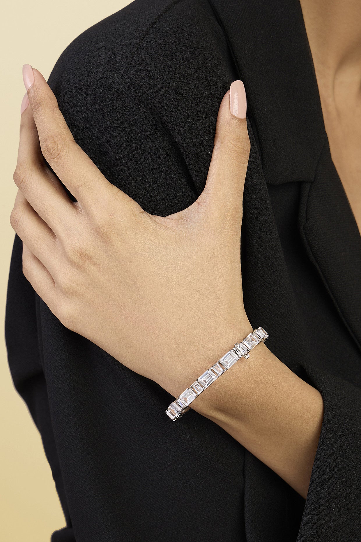 Baguette Hinge Bangle