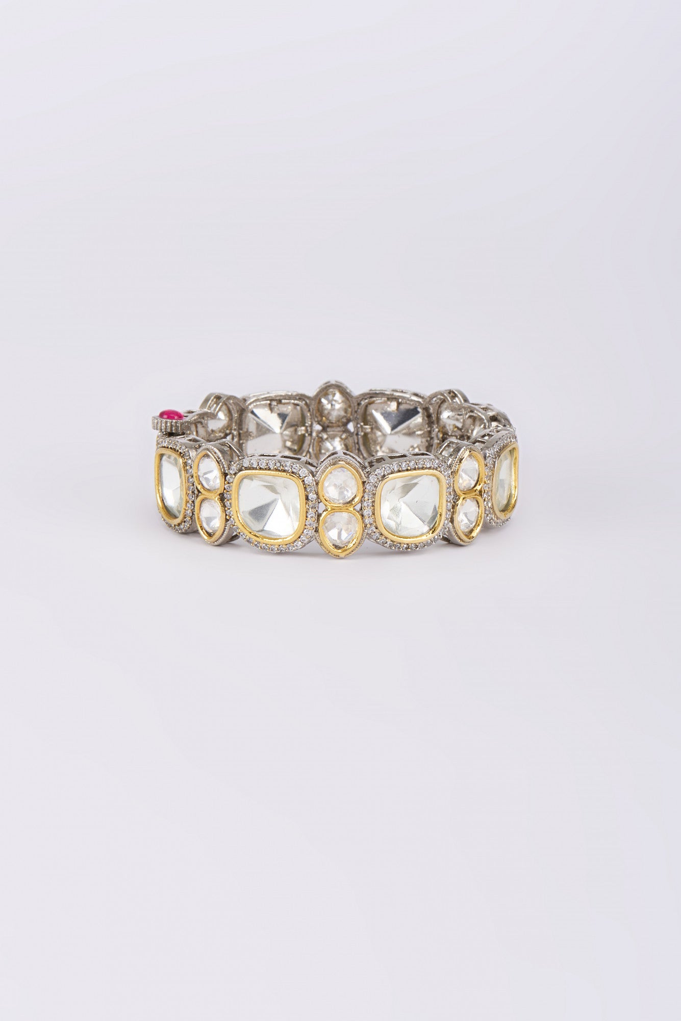 Black Rhodium Diamond Bangle