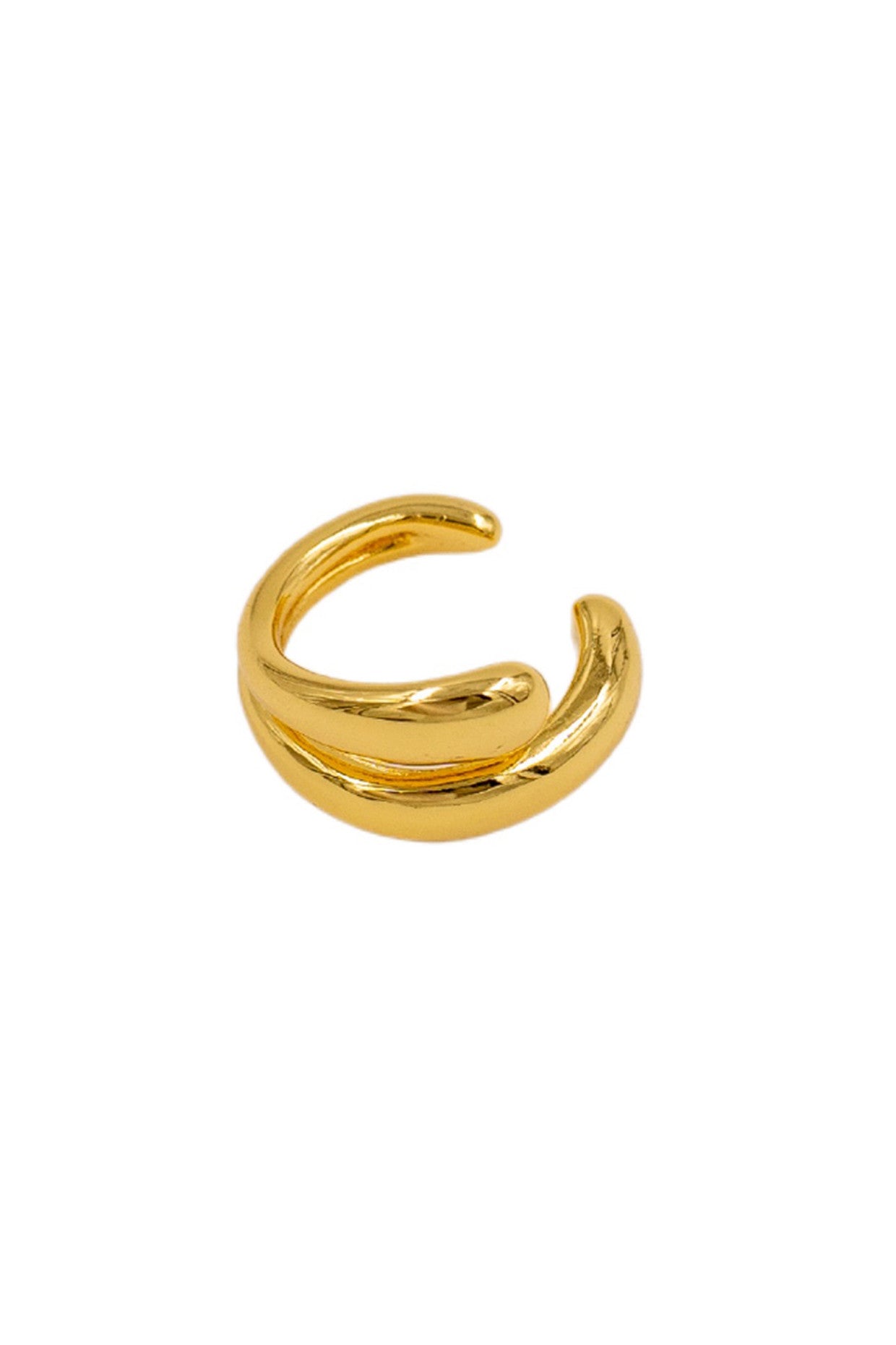 18kt Gold Plated Botanical Stud Earrings