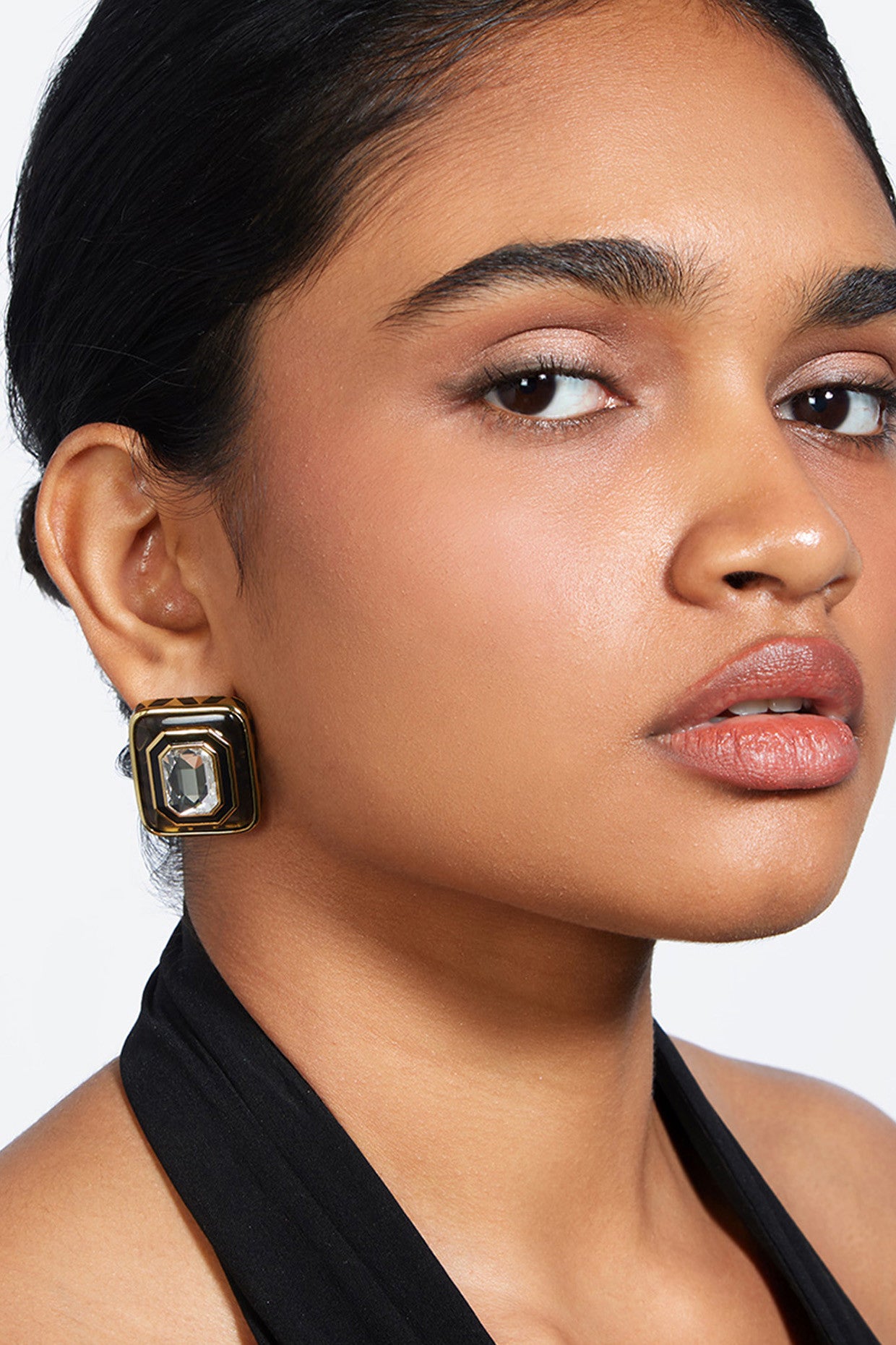 Blaze Art Deco Studs