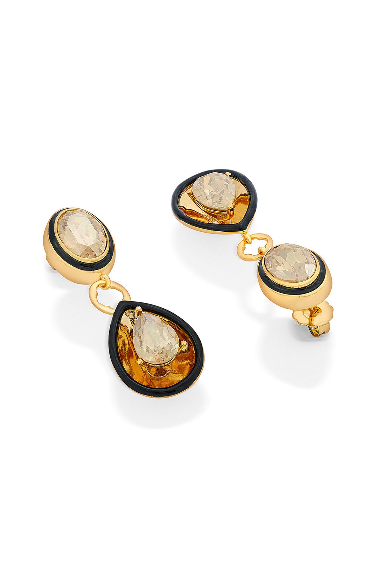 Bling Glory Wrap Crystal Earrings