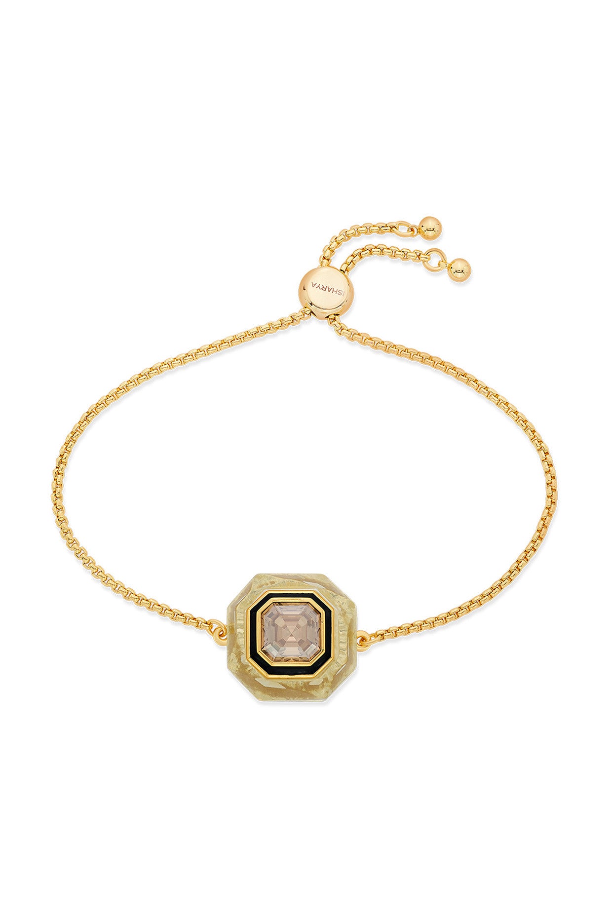 Bling Infinity Cut Crystal Bracelet