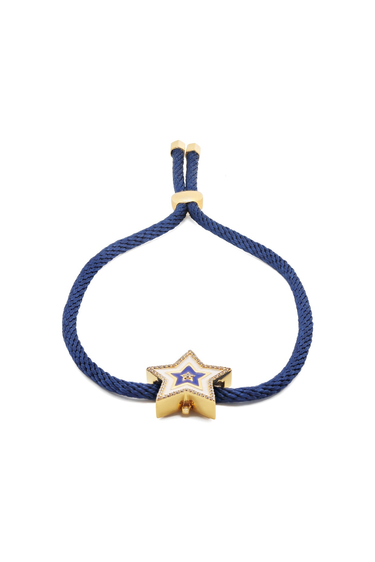 Blue Star Enamel Bracelet