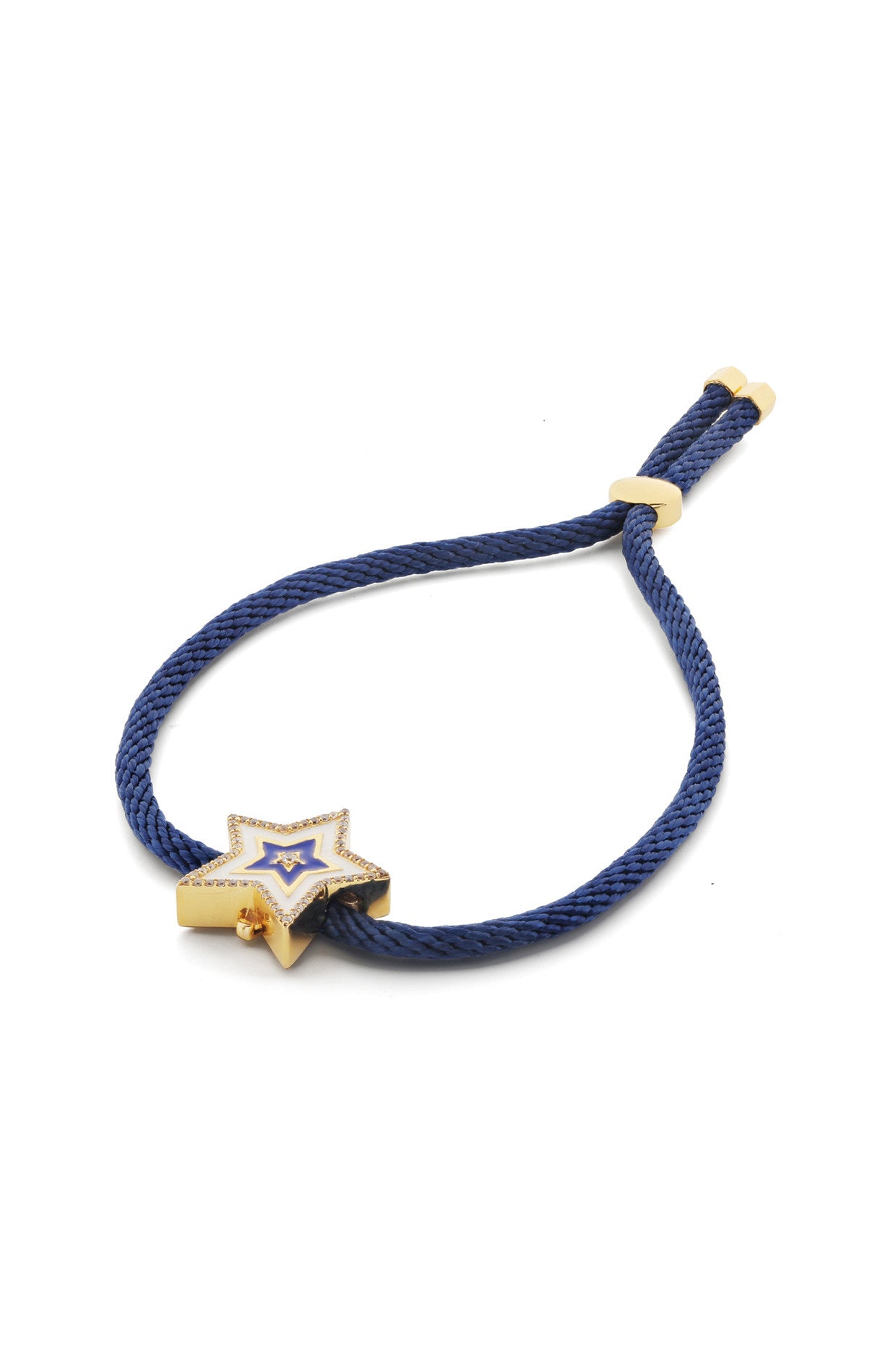 Blue Star Enamel Bracelet