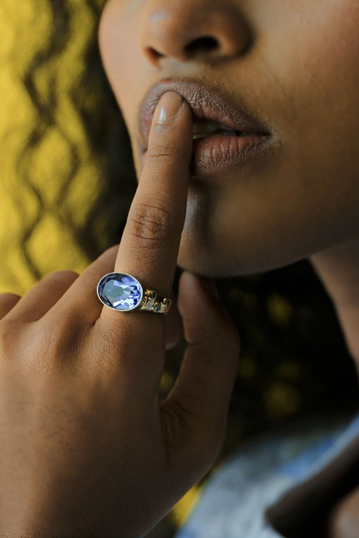 White Testament Ring