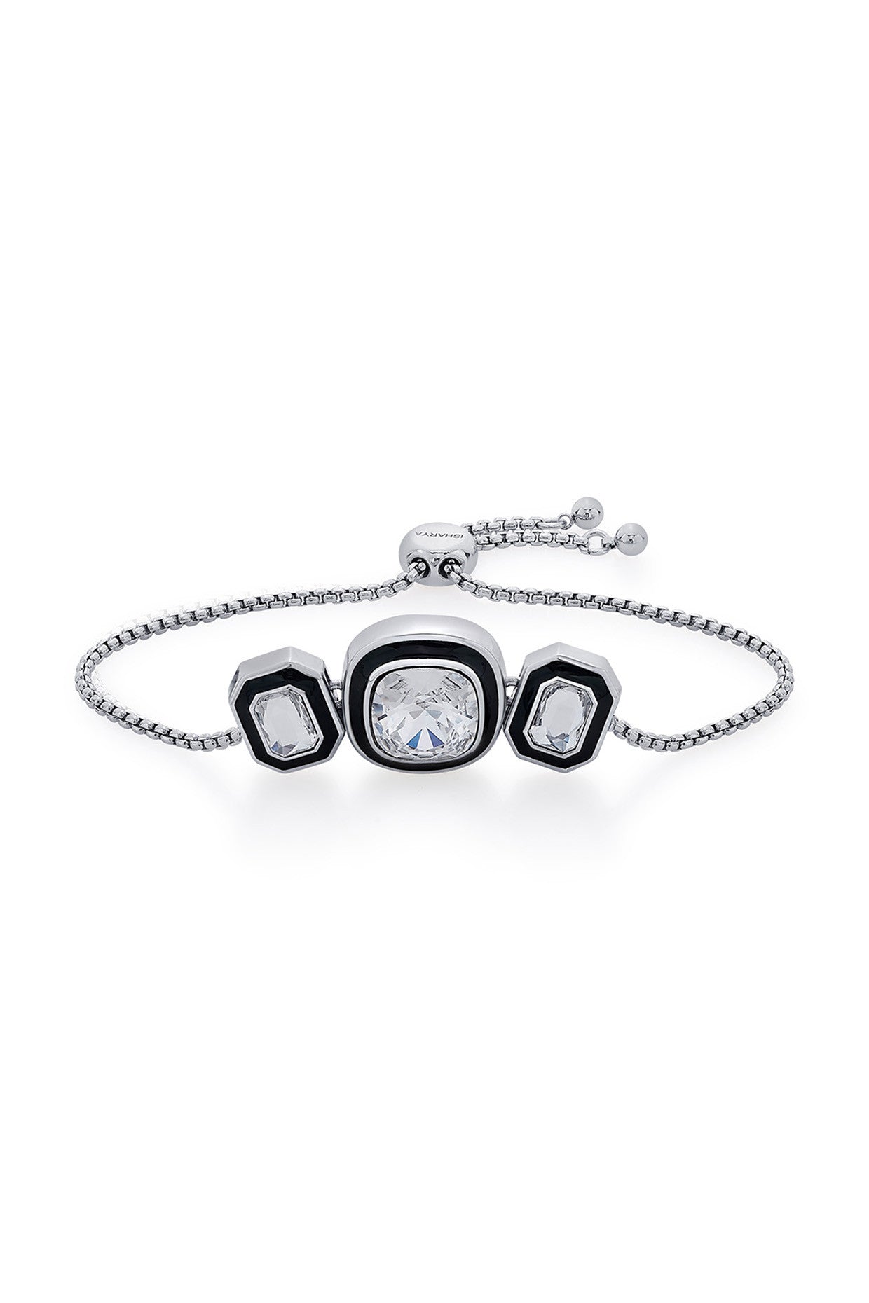 Bougie Crystal Bezel Bracelet