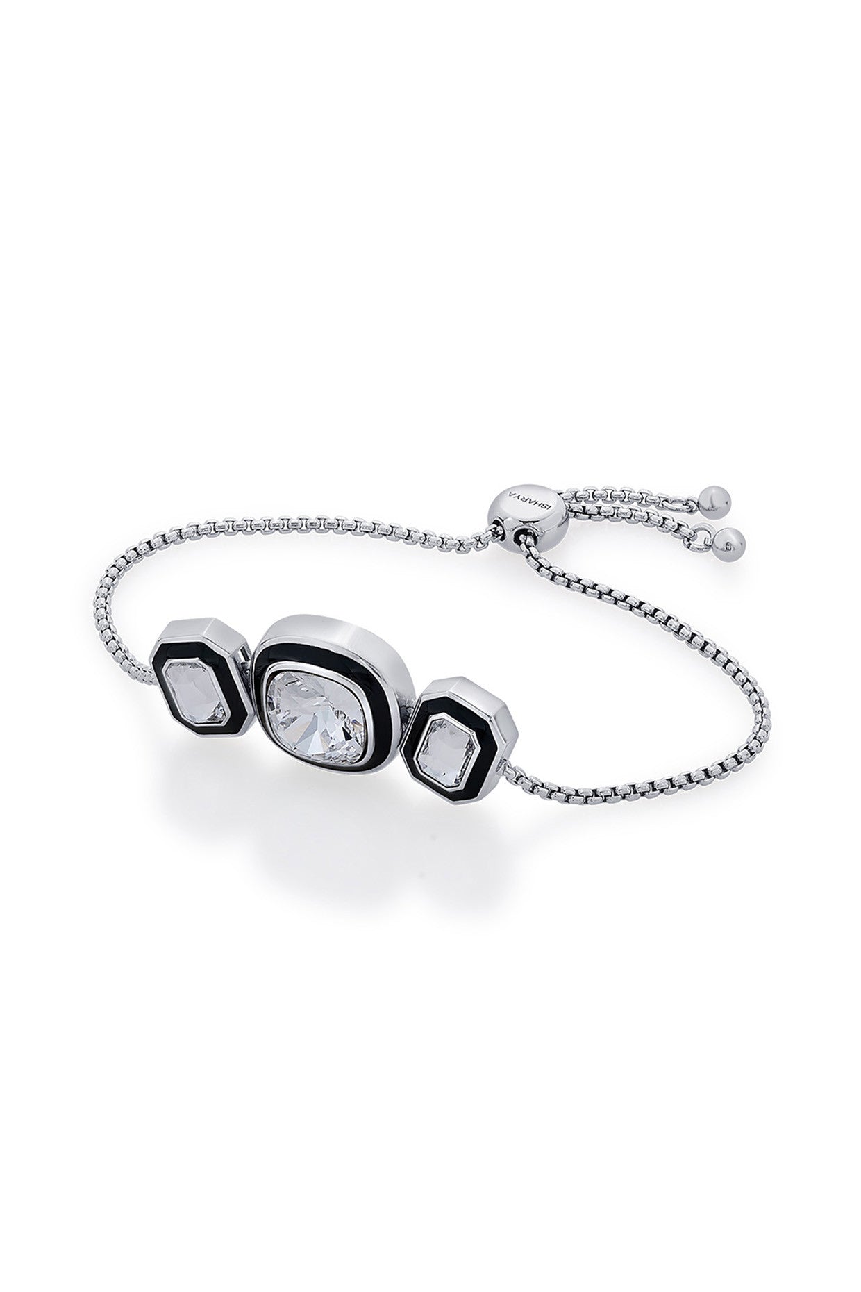 Bougie Crystal Bezel Bracelet