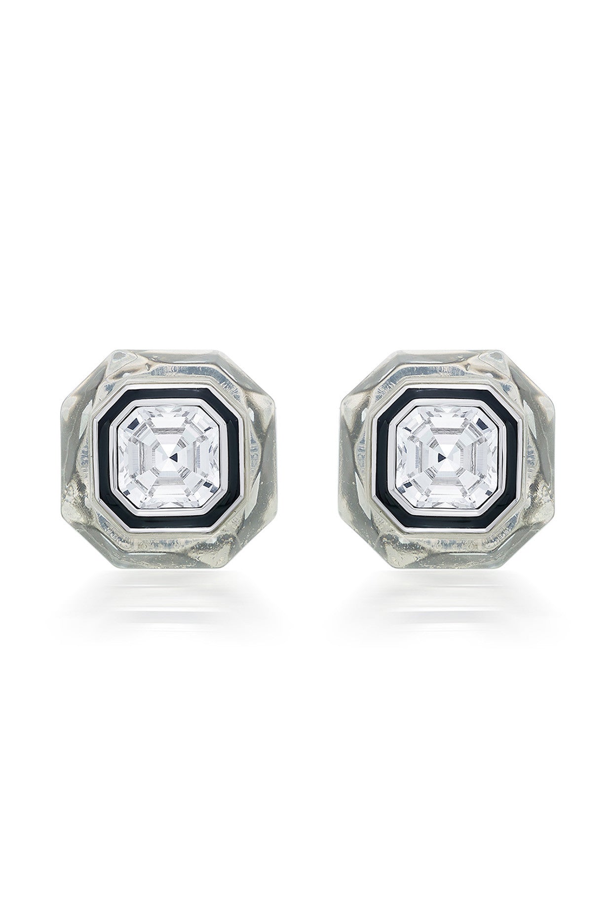 Bougie Infinity Cut Crystal Studs
