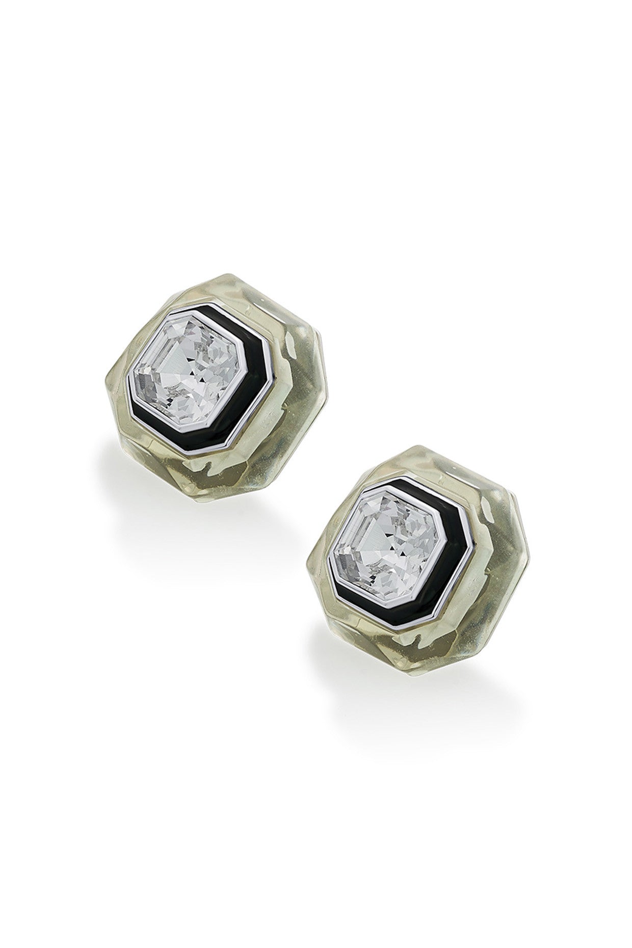 Bougie Infinity Cut Crystal Studs