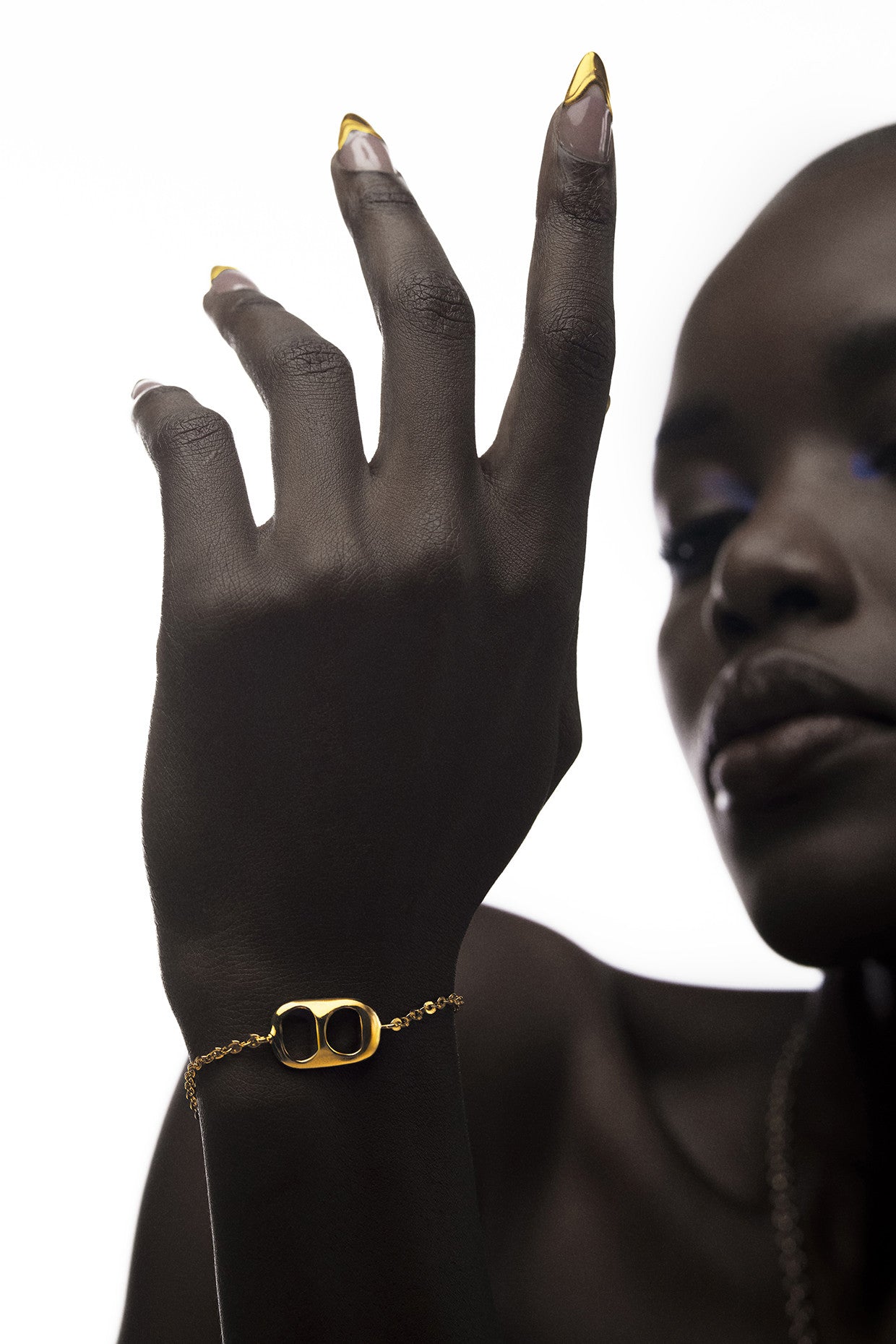 Can Opener Bracelet 22Kt Gold-Plated