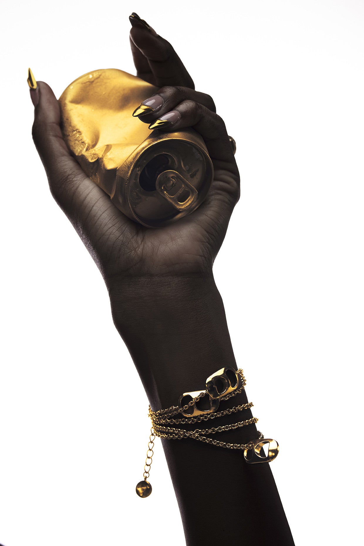 Can Opener Bracelet 22Kt Gold-Plated