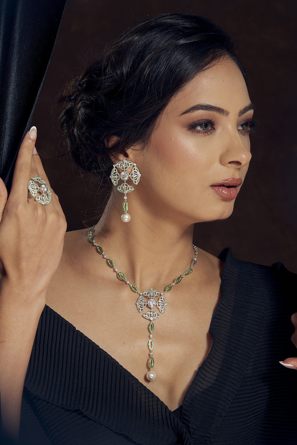 Catherine Earrings in Sterling Silver