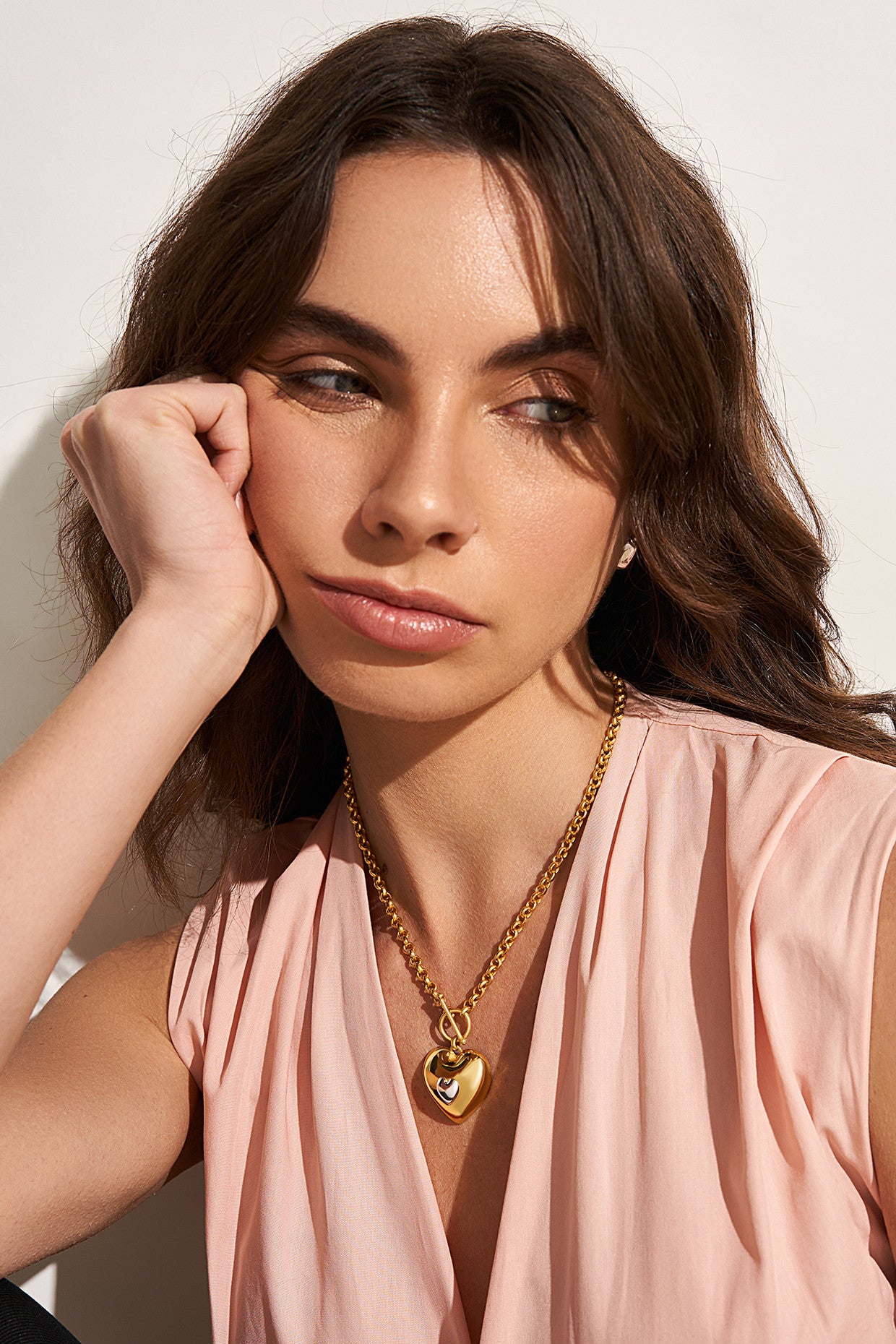 Cherie Two Tone Necklace