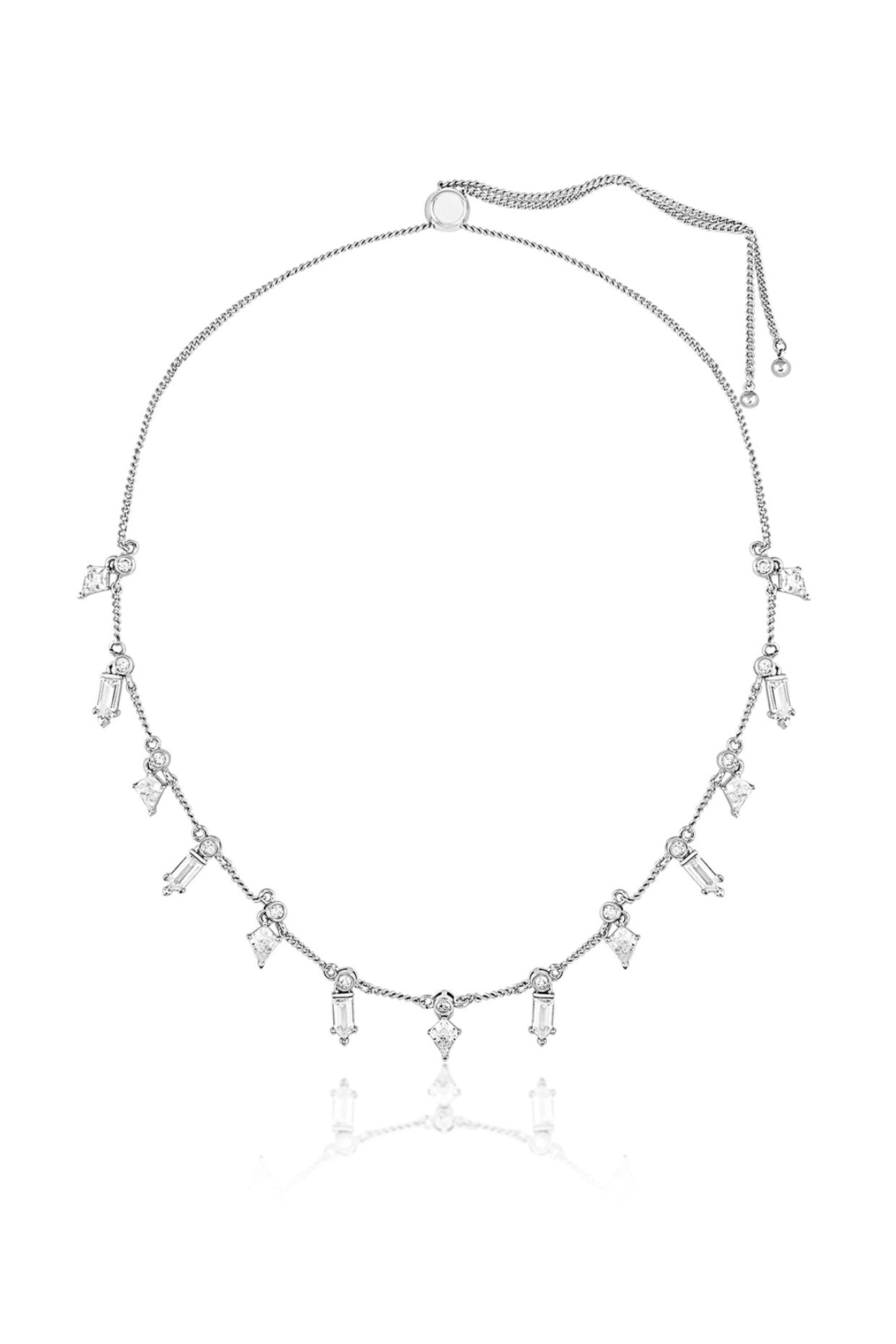 Dainty Diamonds Stationed Choker