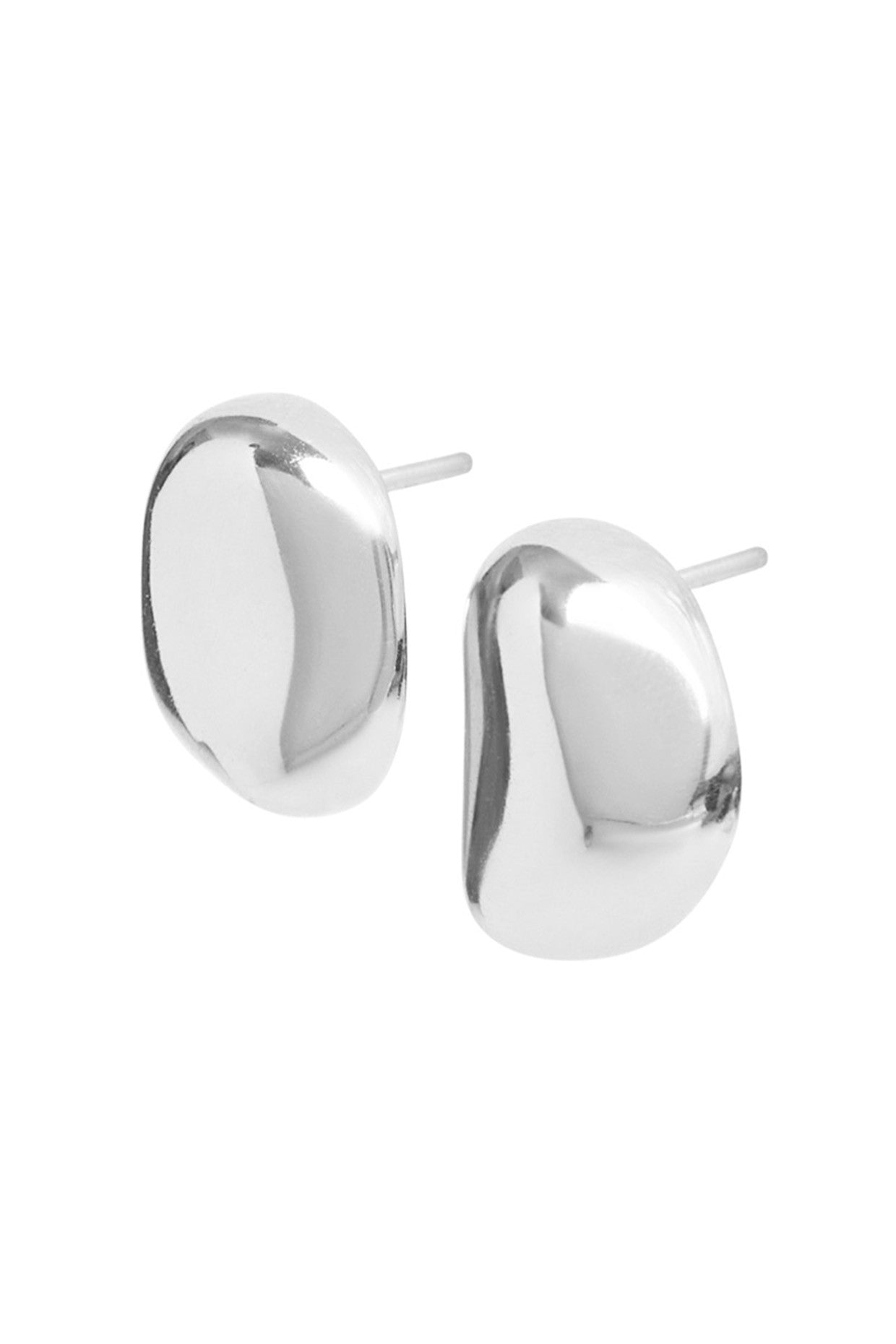Demi-Fine Silver Stud Earrings