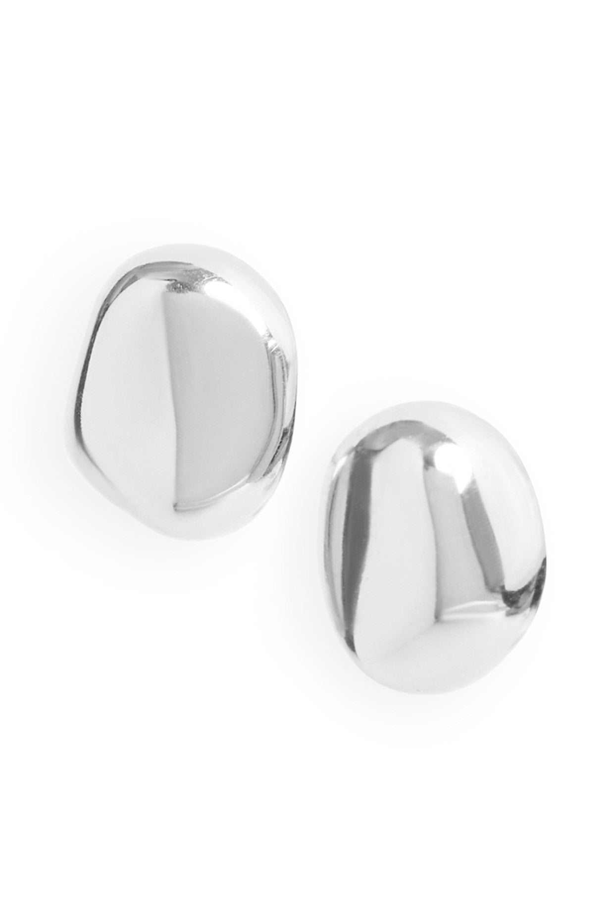 Demi-Fine Silver Stud Earrings
