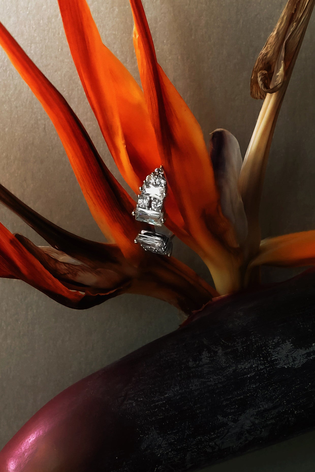 Diamante Cluster Ring