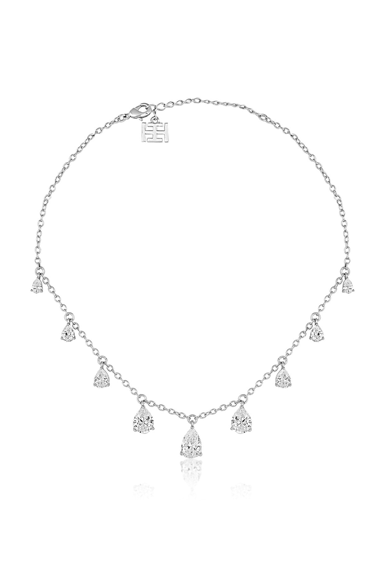 Diamond Drip Stationed Choker