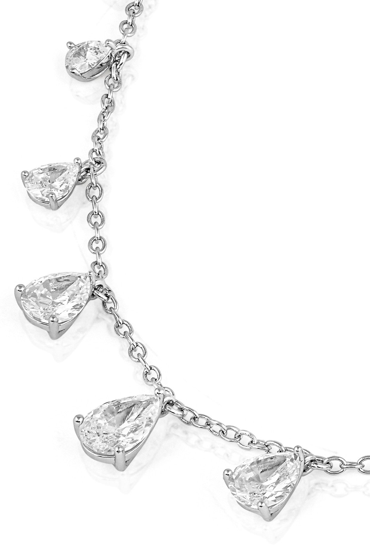 Diamond Drip Stationed Choker