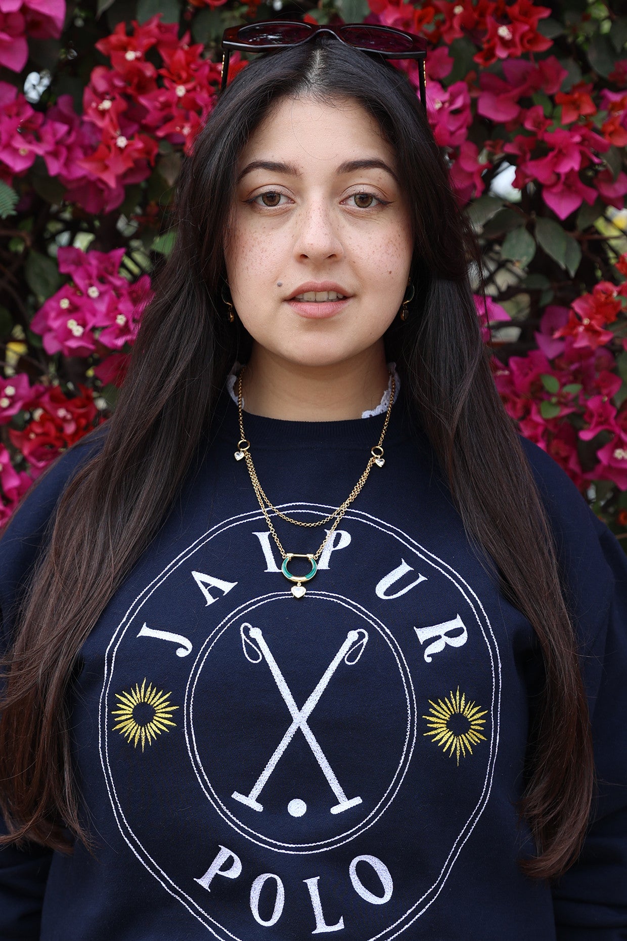 Diana Layered Horse Shoe Necklace