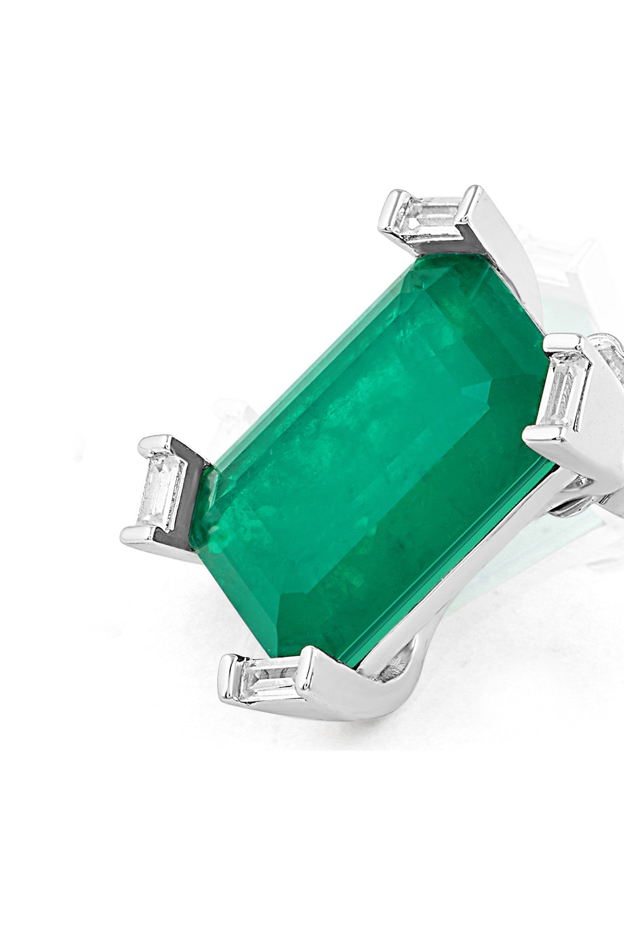 Doublet Green Stone Studs