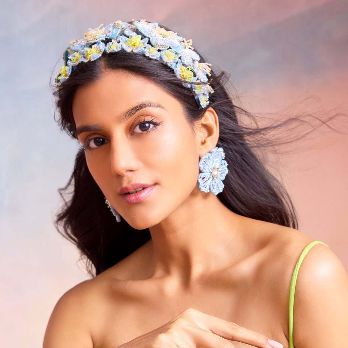 Blue Adva Headband