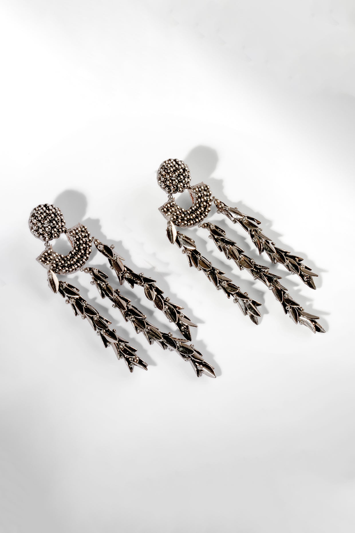 GunMetal Conrad Earrings