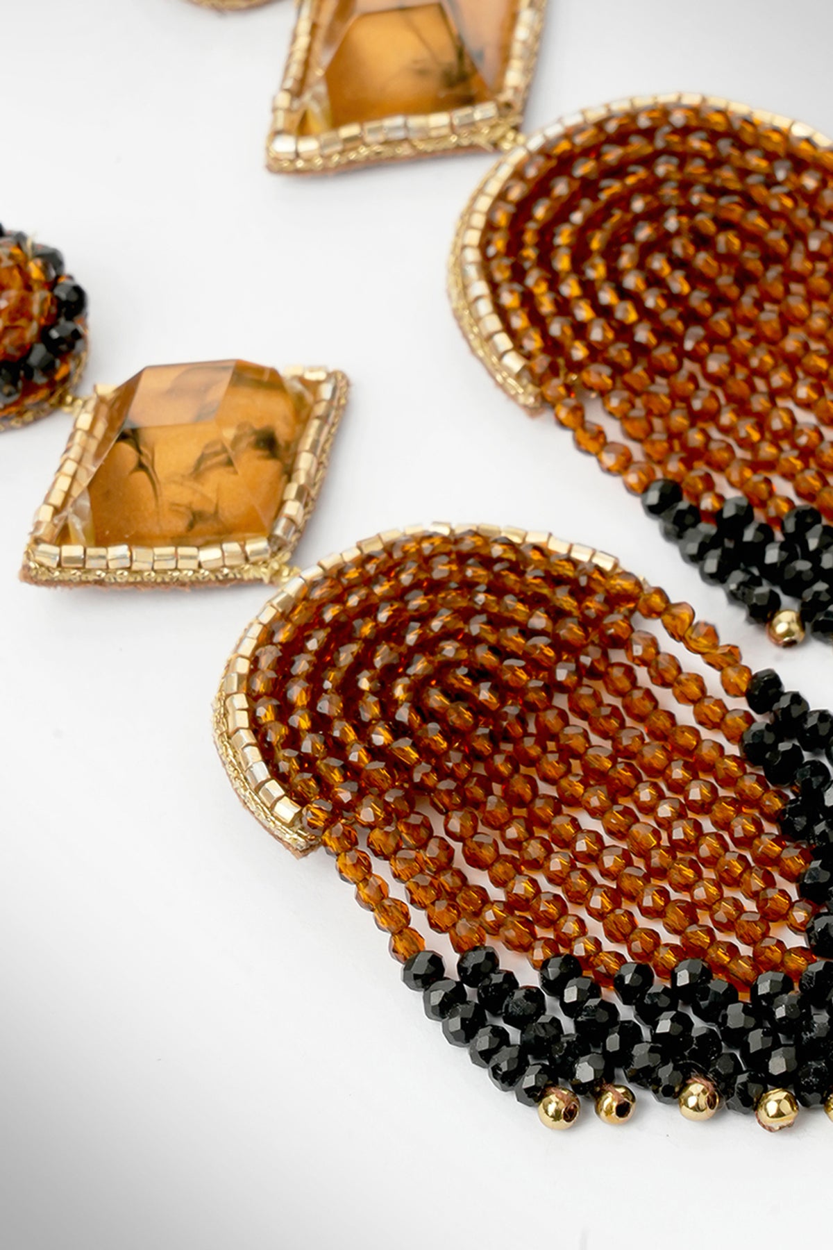 Brown Sneha Earrings
