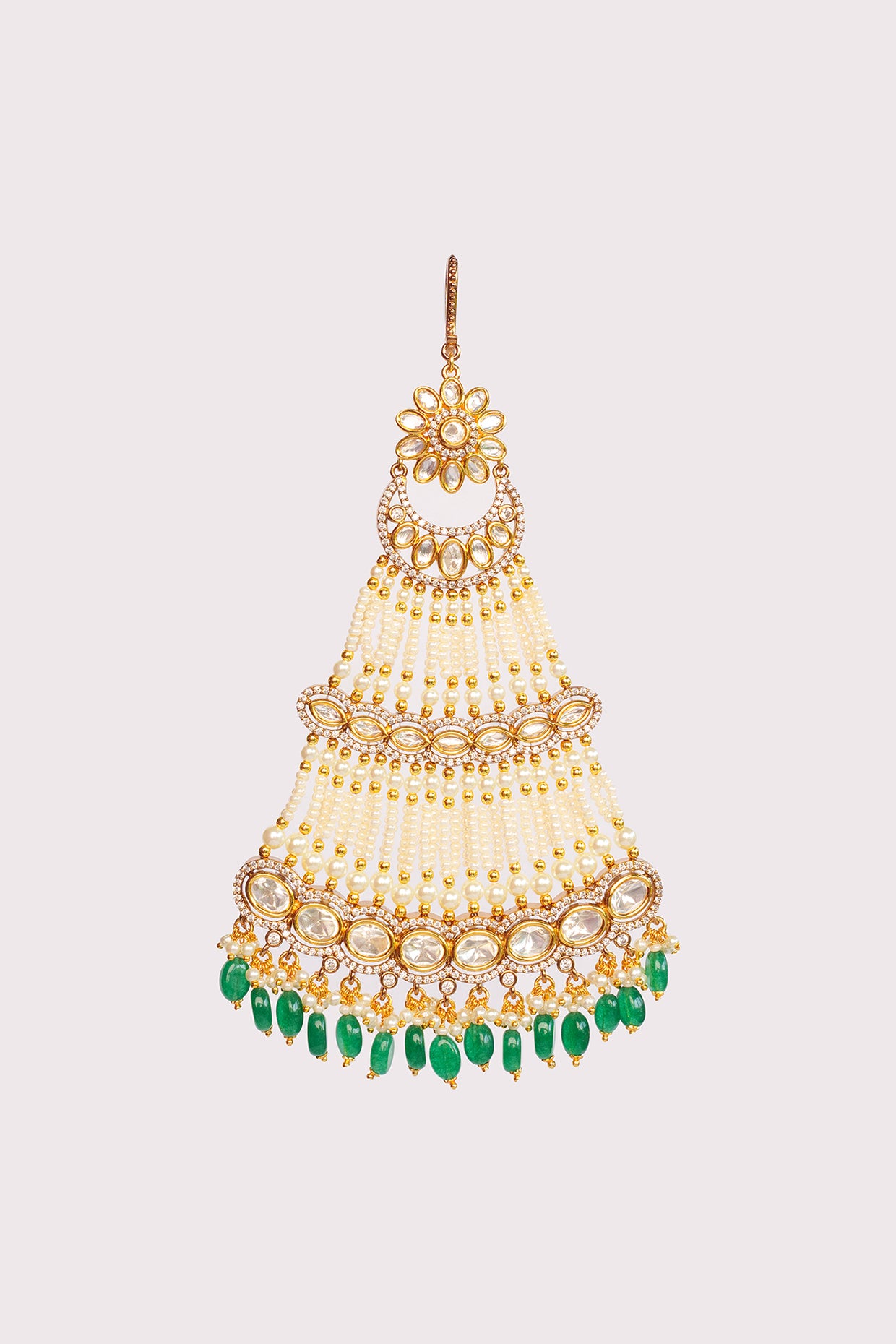 Jasvee Green Kundan Passa