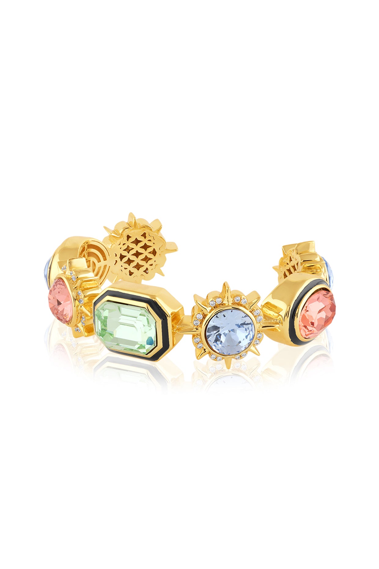 Oracle Statement Bracelet 18kt Gold Plated